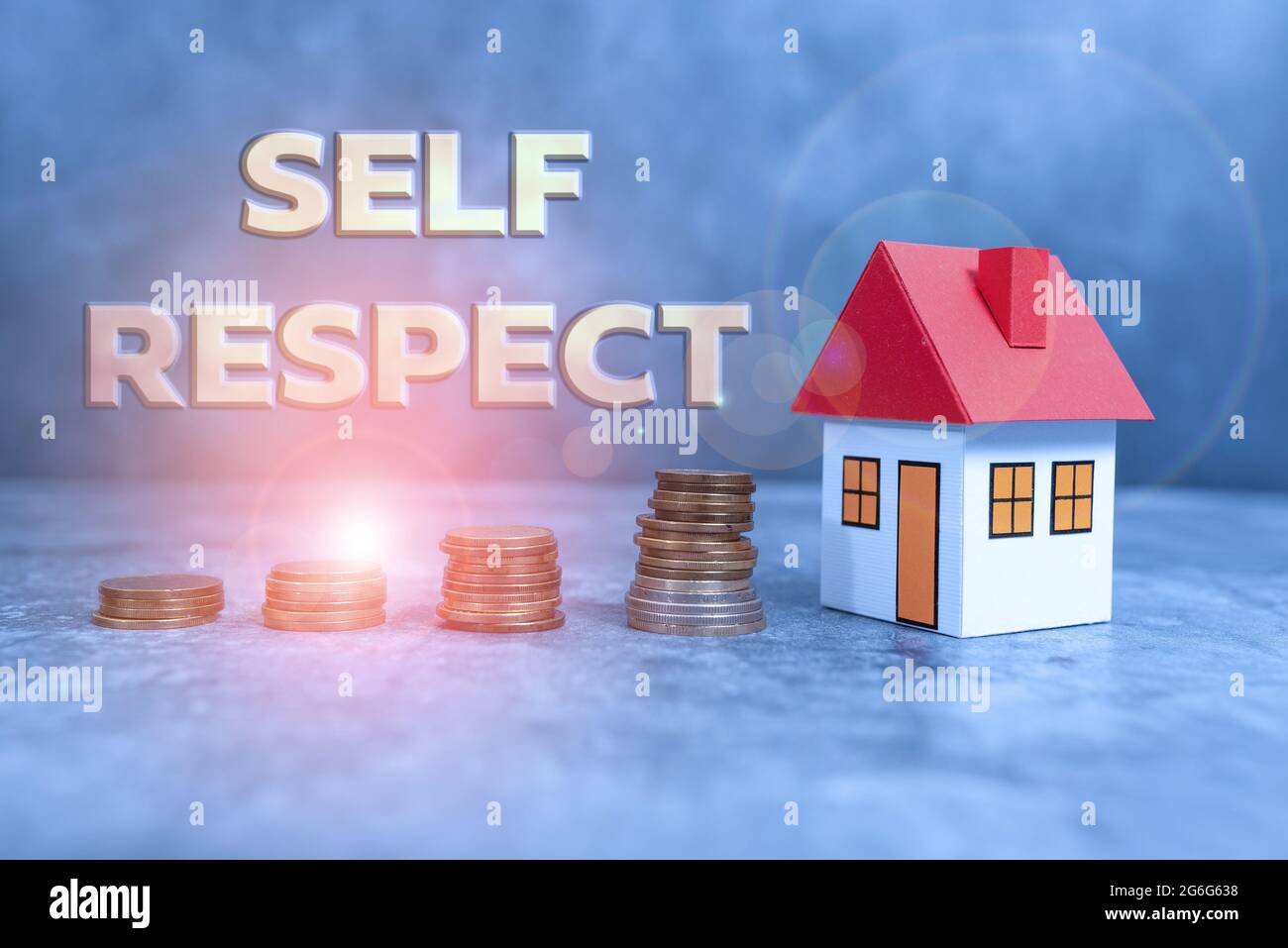 Writing displaying text Self Respect. Business overview Pride and confidence in oneself Stand up for yourself Computing House Upgrade Budget, New Stock Photo