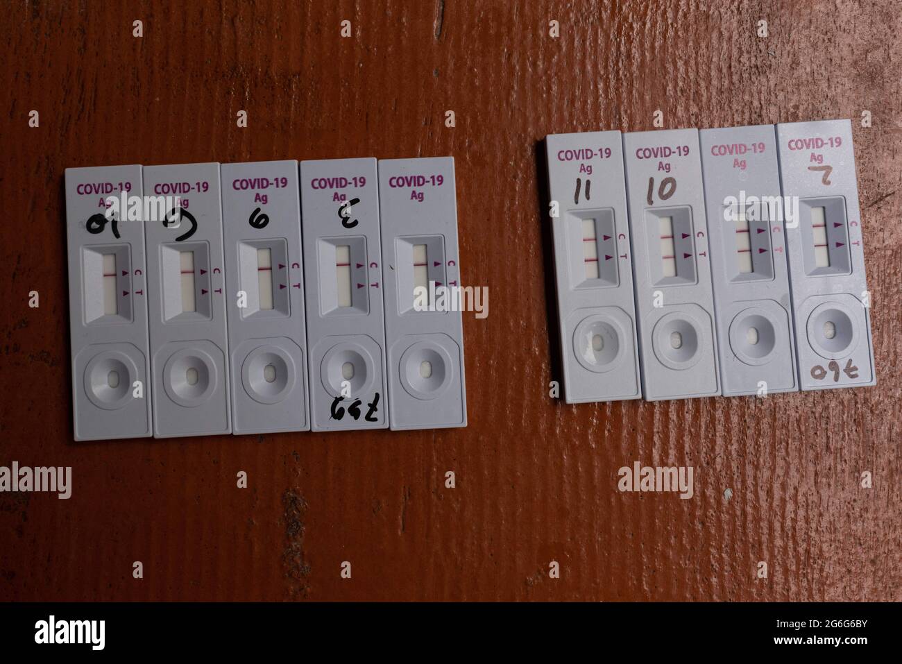 Dhaka, Dhaka, Bangladesh. 6th July, 2021. Rapid antigen test kits are