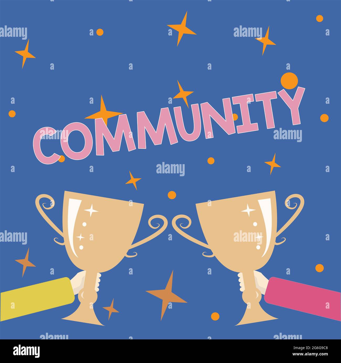 Text sign showing Community. Business approach group of showing with a ...