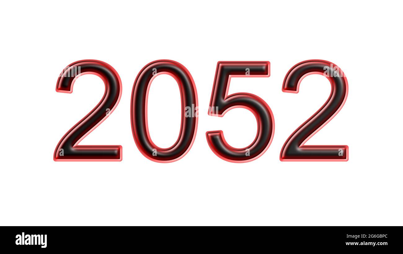 Year 2052 Cut Out Stock Images & Pictures - Alamy