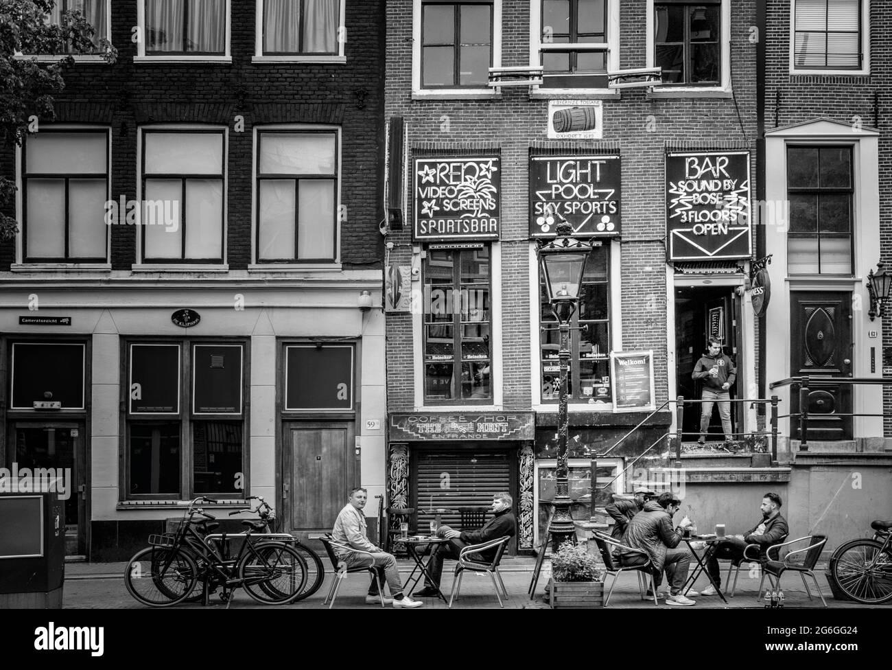 AMSTERDAM, NETHERLANDS. JUNE 06, 2021. Beautiful facades of the old