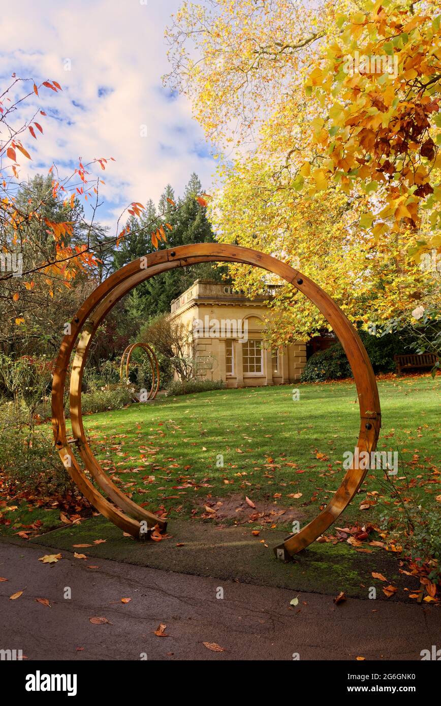 autumnal in bath botanical gardens Stock Photo - Alamy
