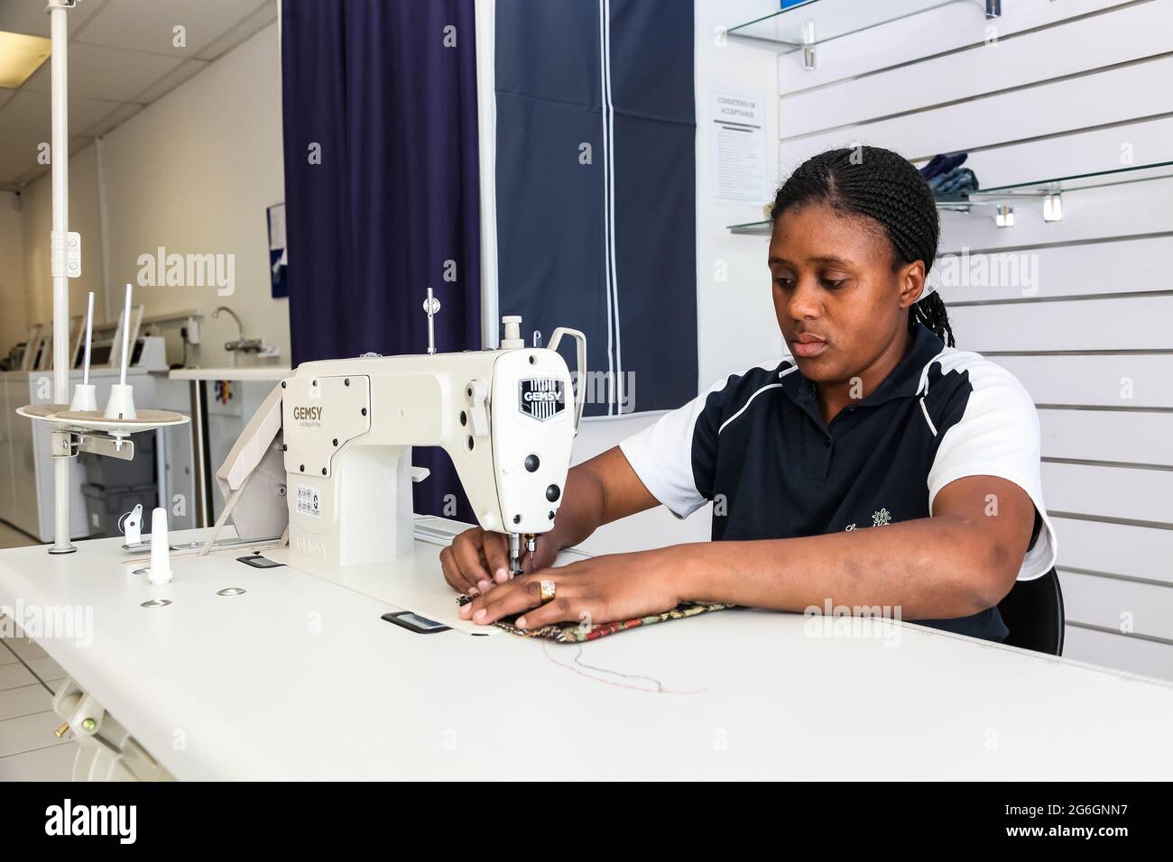 Johannesburg, South Africa October 2, 2012 Young African woman
