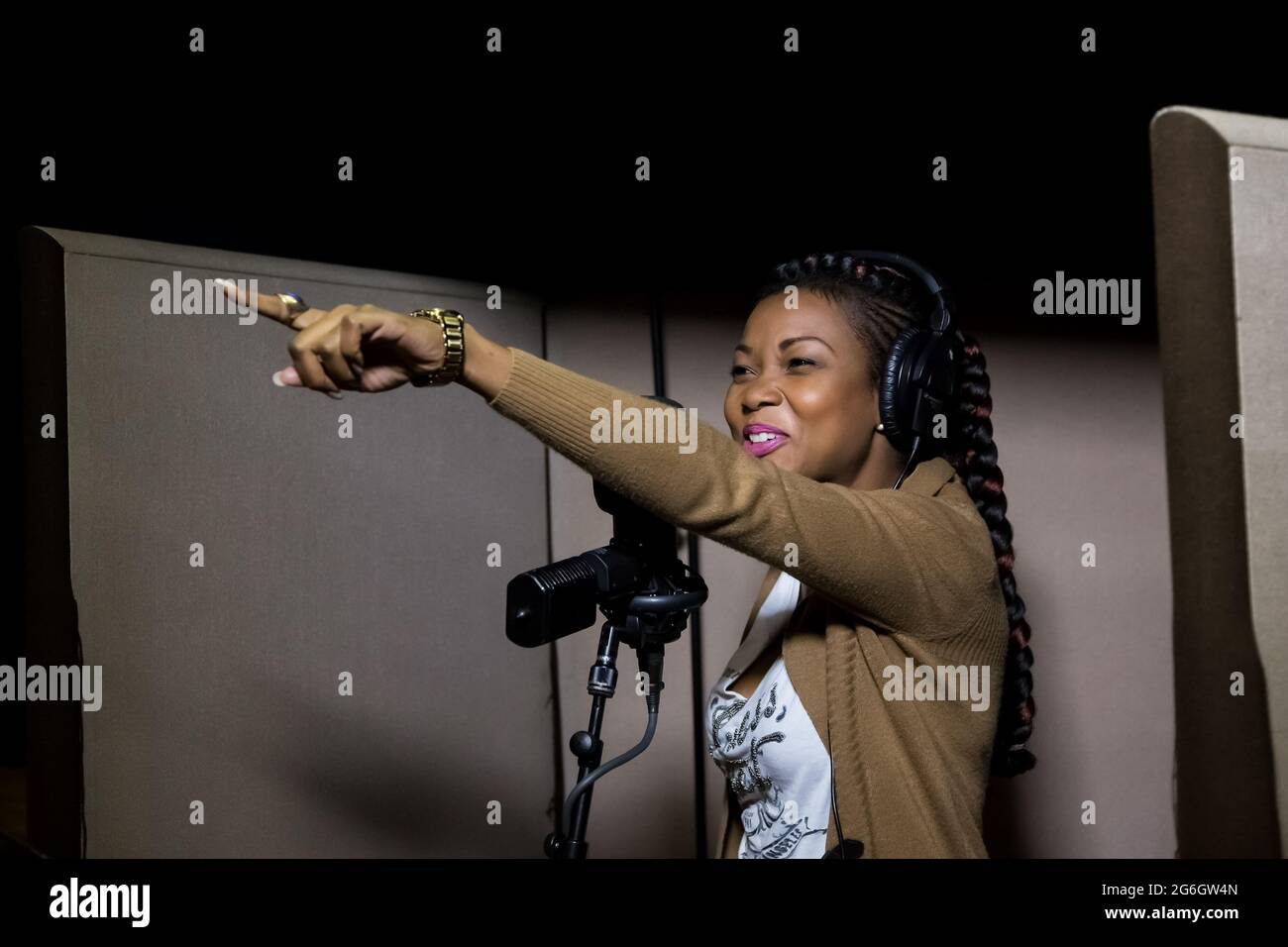 Johannesburg, South Africa April 28, 2015 Arielle T, Gabon singer