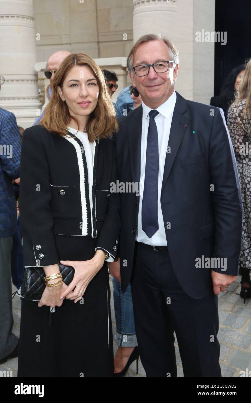 Paris, France. 6th July 2021. Anna Mouglalis and Sofia Coppola