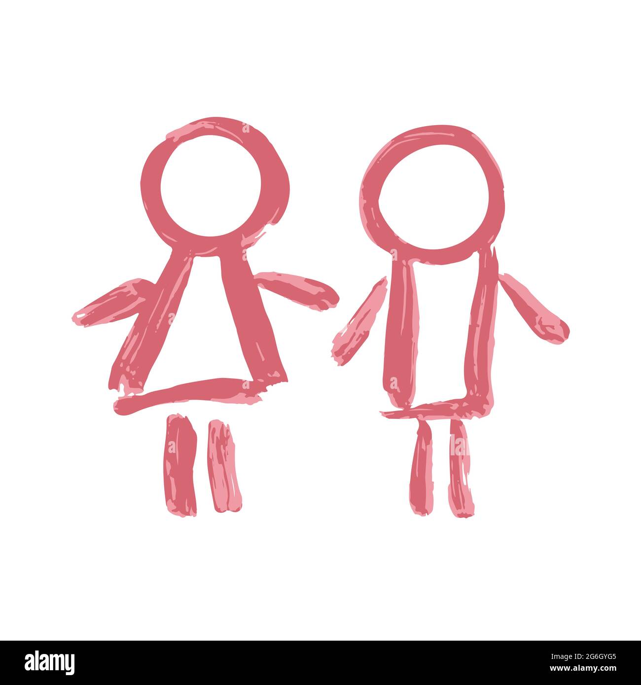 Vector icons Male and female public washroom door lavatory. Ladies and gents restroom or woman and man bathroom. Concept sanitary icon vector pictogra Stock Vector