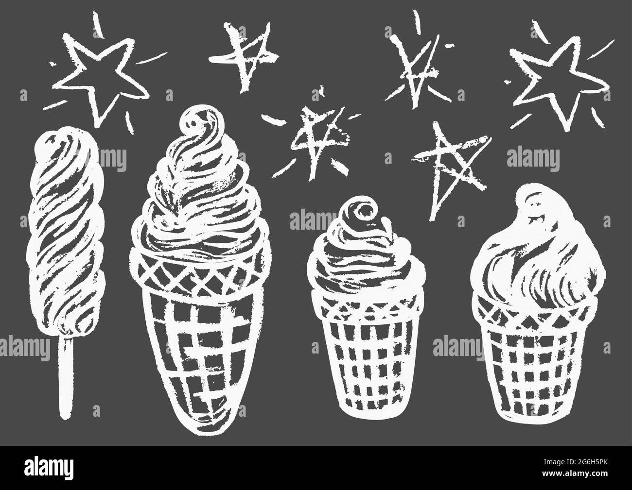 Cute Childish Drawing With White Chalk On Blackboard Pastel Chalk Or Pencil Funny Doodle Style Vector Set Of Summer Cold Sweets Ice Cream Popsicle Stock Vector Image Art Alamy Cute Childish Drawing With White Chalk On Blackboard Pastel Chalk Or Pencil Funny Doodle Style Vector Set Of Summer Cold Sweets Ice Cream Popsicle Stock Vector Image Art Alamy