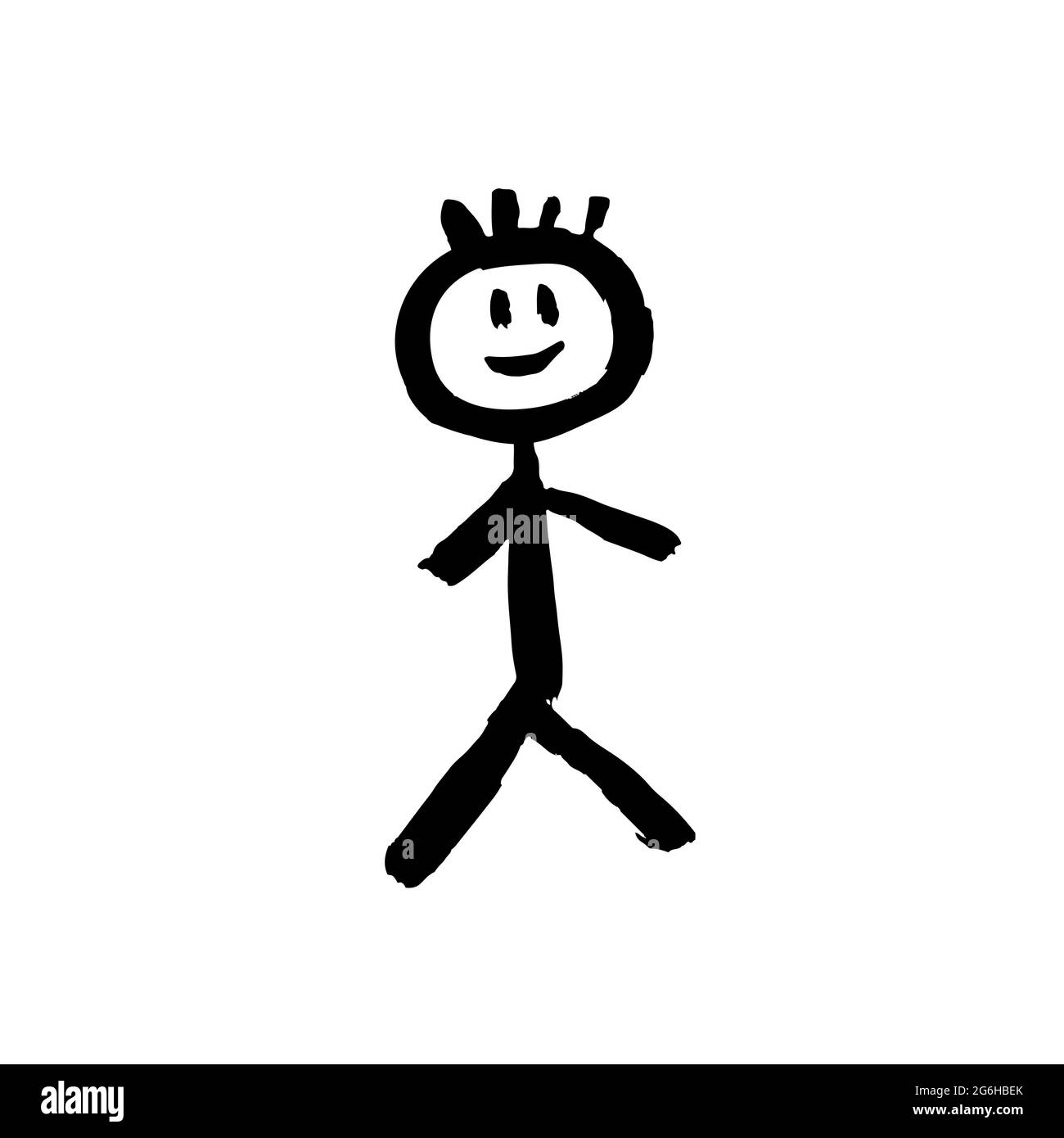 boy-icon-hand-drawing-paint-brush-drawing-isolated-doodle-grunge