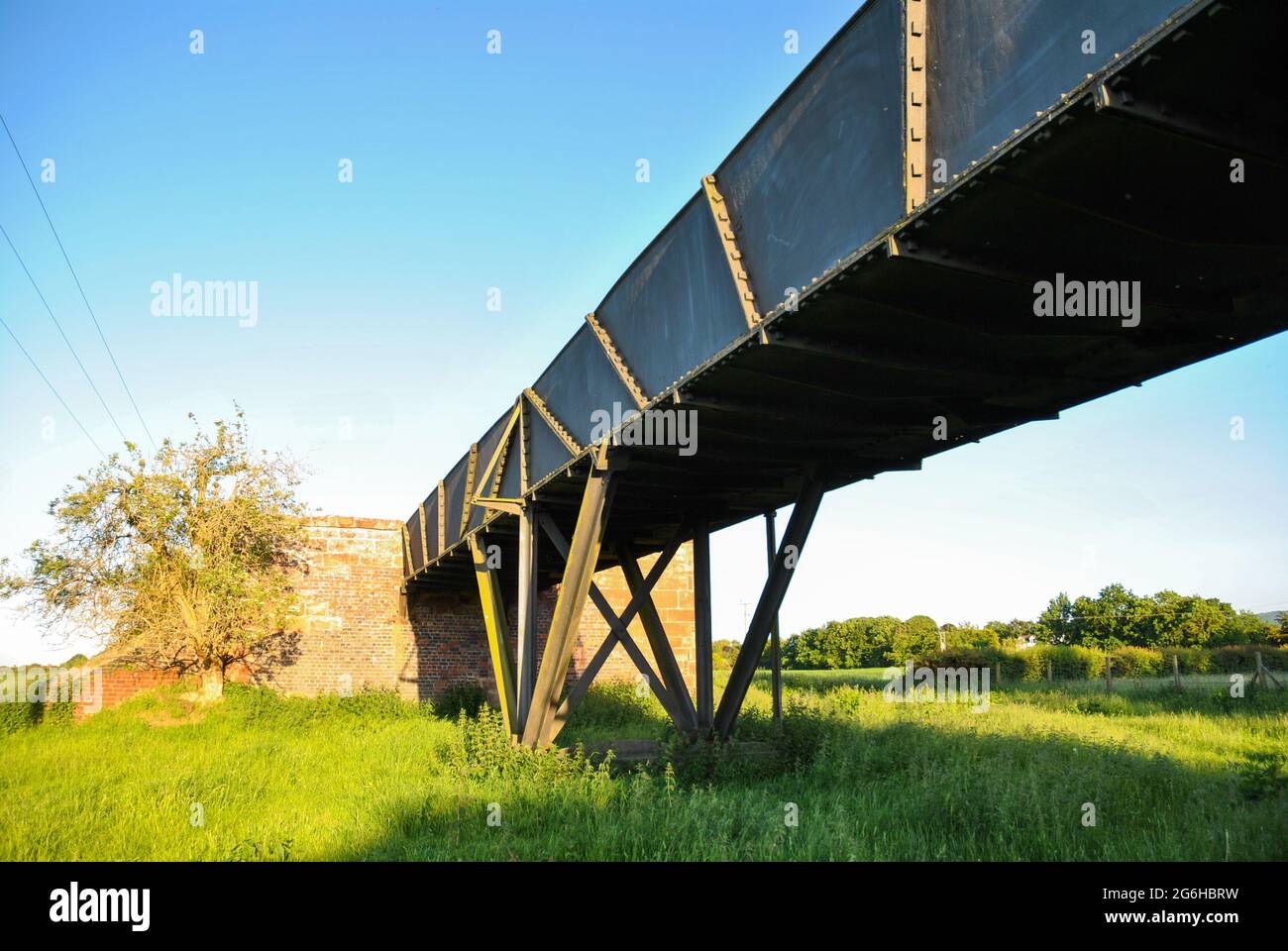 The LongdononTern Aqueduct, near LongdononTern in Shropshire, was
