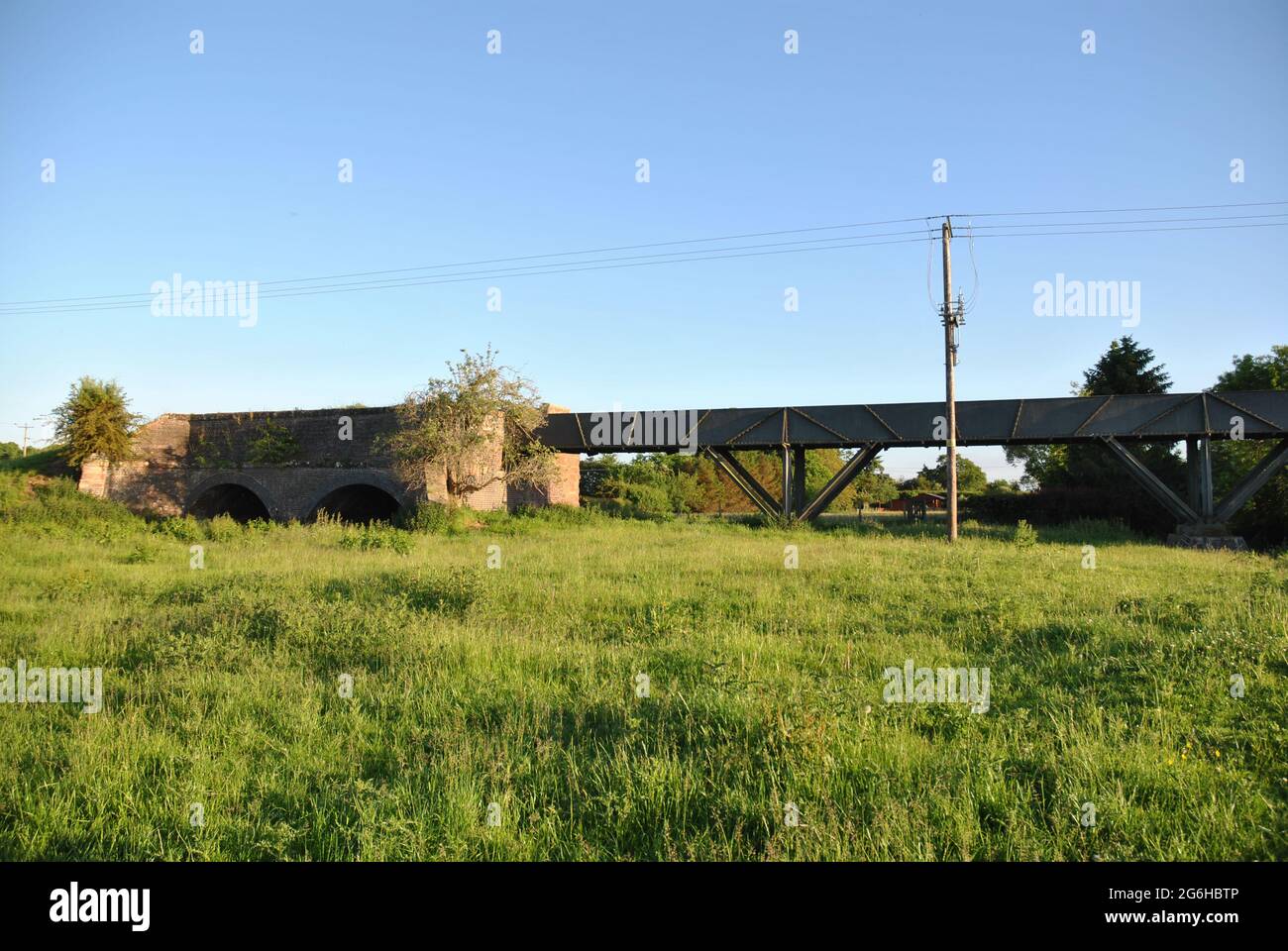 The LongdononTern Aqueduct, near LongdononTern in Shropshire, was