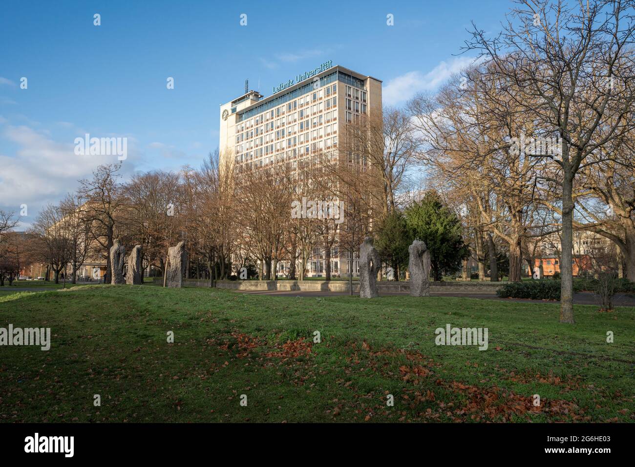 Leibniz University - Conti-Campus Building - Hanover, Germany Stock Photo