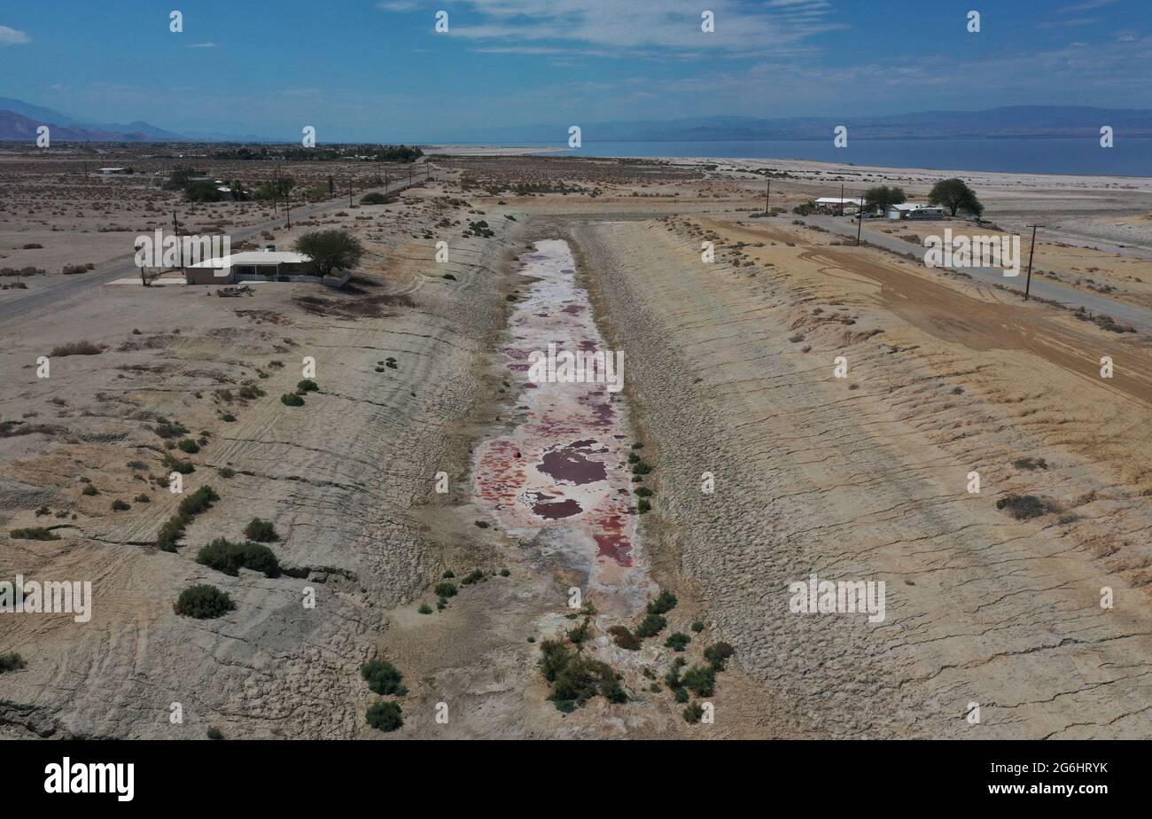 Salton city aerial hires stock photography and images Alamy