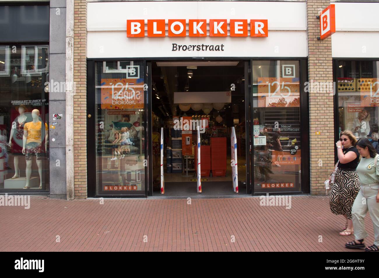 Nijmegen, Netherlands - 26, 2021: of a blokker store. is a Dutch household supply store chain owned by the Blokker Holding Stock Photo - Alamy