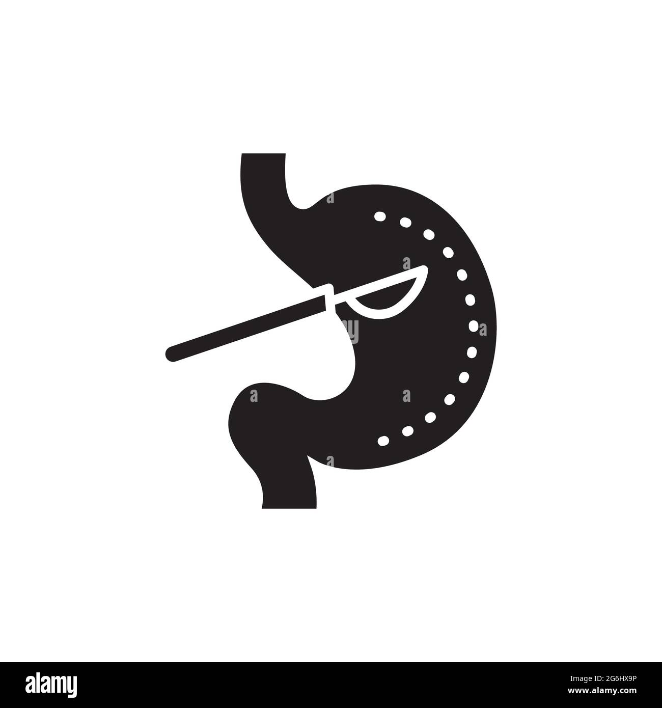 Stomach clipart Black and White Stock Photos & Images - Alamy