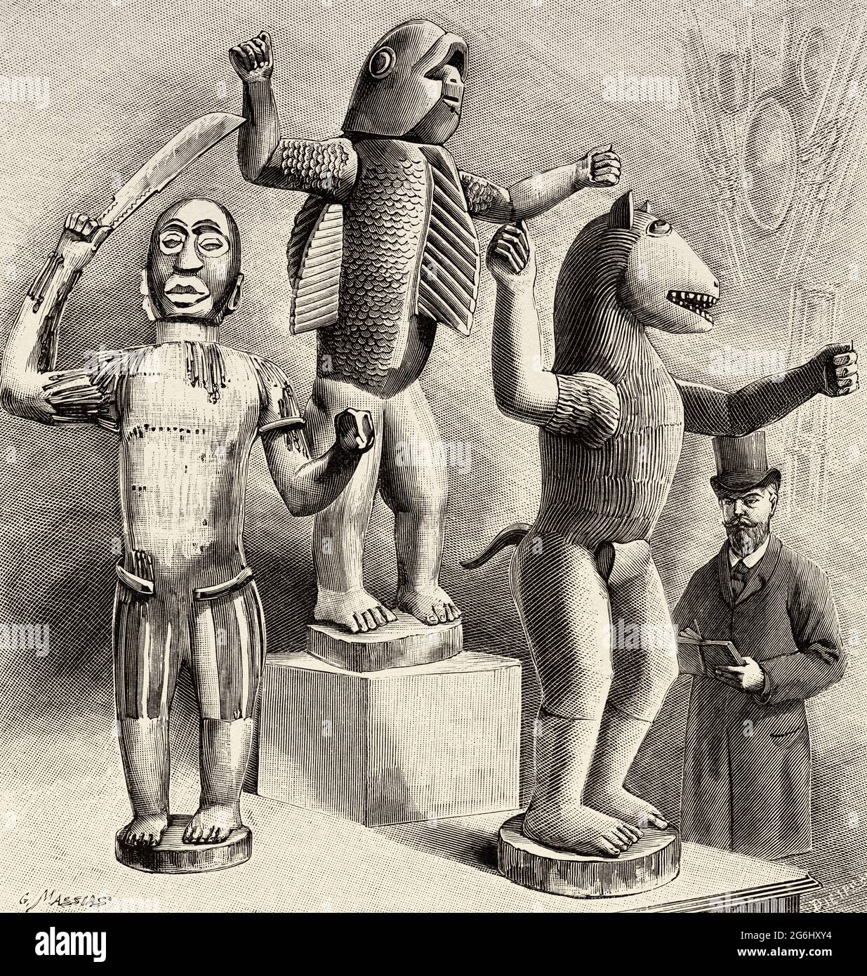 King ghezo dahomey hires stock photography and images Alamy