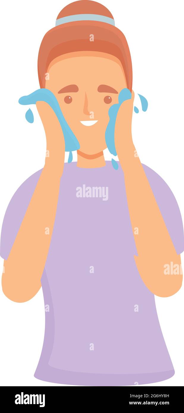 Girl morning wash icon cartoon vector. Bathroom woman mirror. Shower face Stock Vector Image & Art - Alamy Girl morning wash icon cartoon vector. Bathroom woman mirror. Shower face Stock Vector Image & Art - Alamy