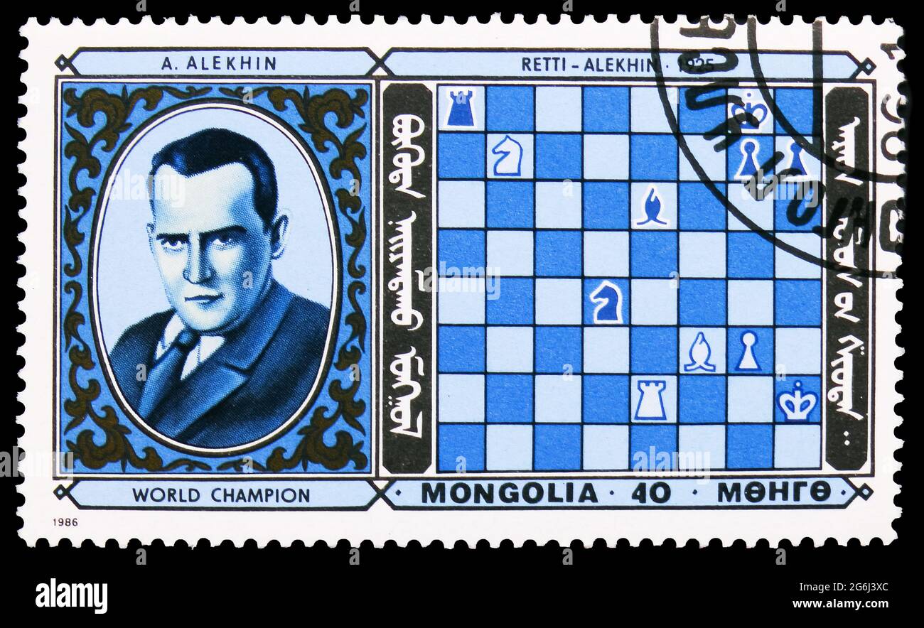 Chess Alexander Alekhine 130th Anniversary MNH Stamps 2022 Sierra