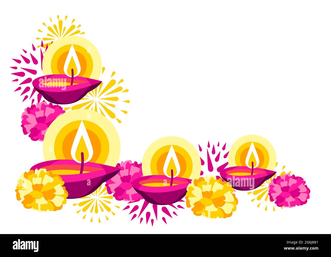 Happy Diwali greeting card. Deepavali or dipavali festival of ...