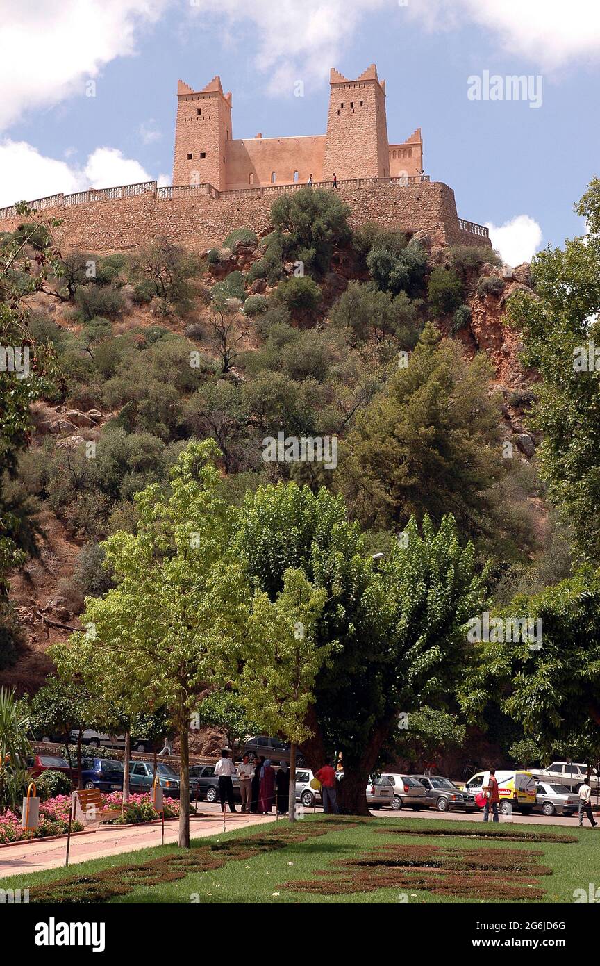 View over the city of Beni Mellal in Morocco Stock Photo - Alamy