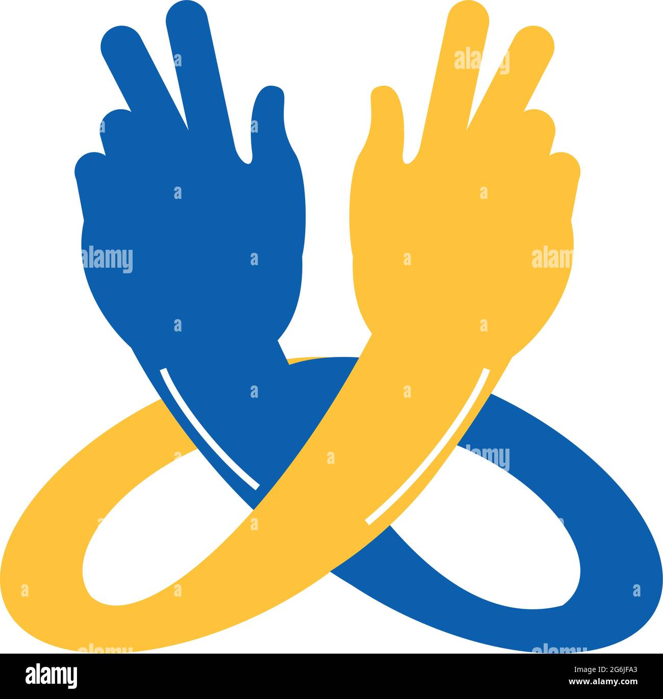 Unity Two Hands Download Hands, Peace, Unity. Royalty Free Stock