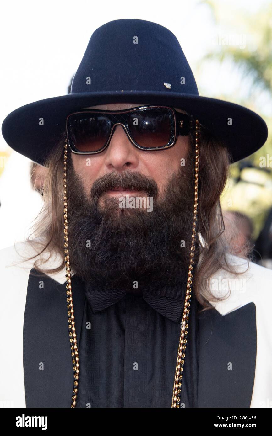 Cannes, France. 06 July 2021, Sebastien Tellier attending the Opening Red Carpet and Annette Premiere as part of the 74th Cannes International Film Festival in Cannes, France on July 06, 2021. Photo by Aurore Marechal/ABACAPRESS.COM Stock Photo