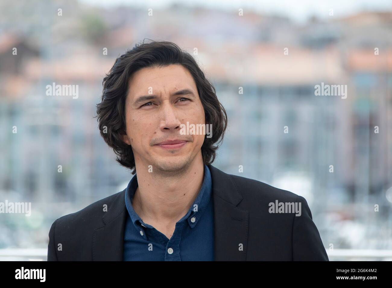 Cannes, France. 06th July, 2021. Adam Driver attends the 'Annette' photocall during the 74th annual Cannes Film Festival on July 06, 2021 in Cannes, France. Credit: Imagespace/Alamy Live News Stock Photo