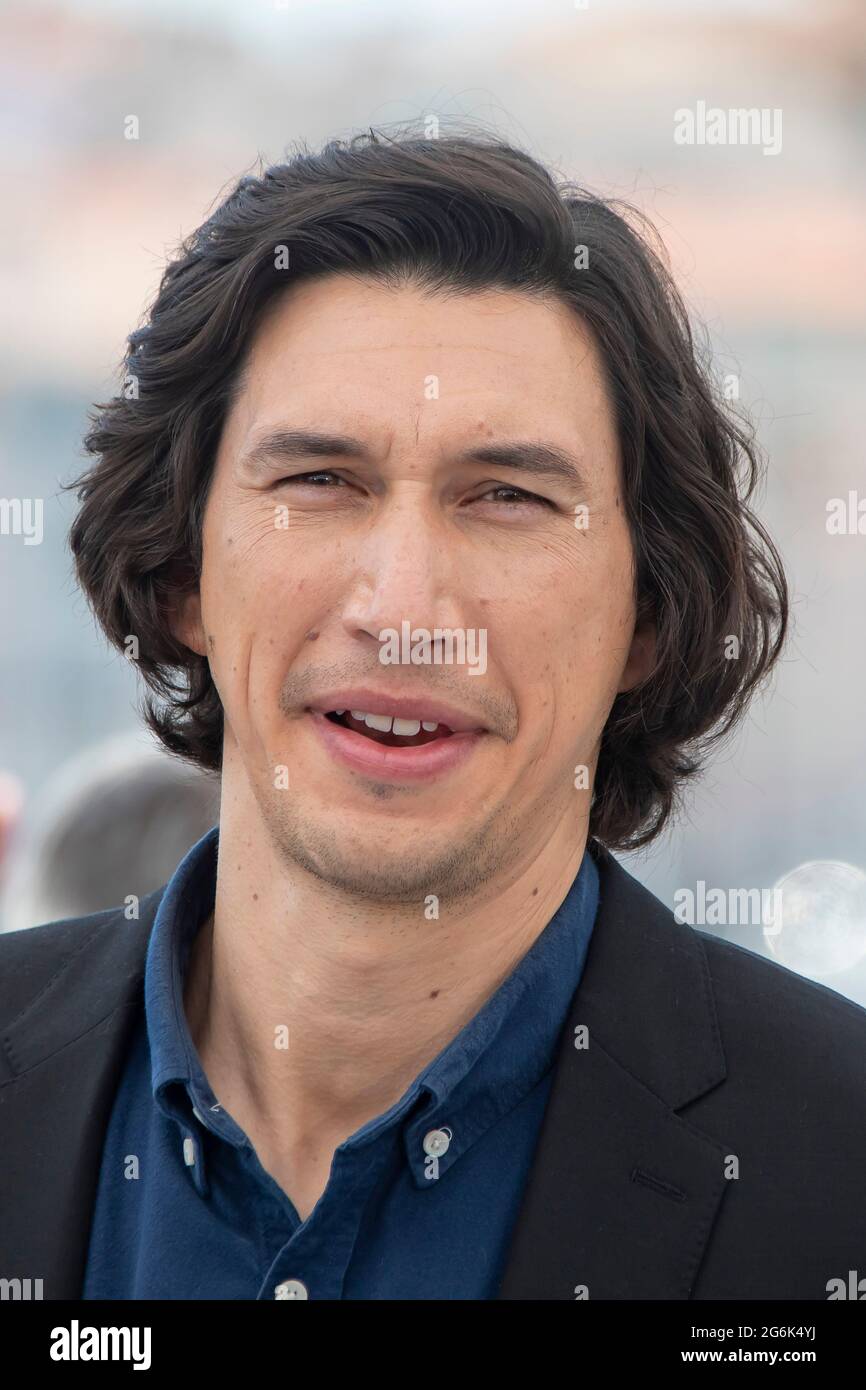 Cannes, France. 06th July, 2021. Adam Driver attends the "Annette" photocall during the 74th annual Cannes Film Festival on July 06, 2021 in Cannes, France. Franck Boham/imageSPACE/MediaPunch Credit: MediaPunch Inc/Alamy Live News Stock Photo