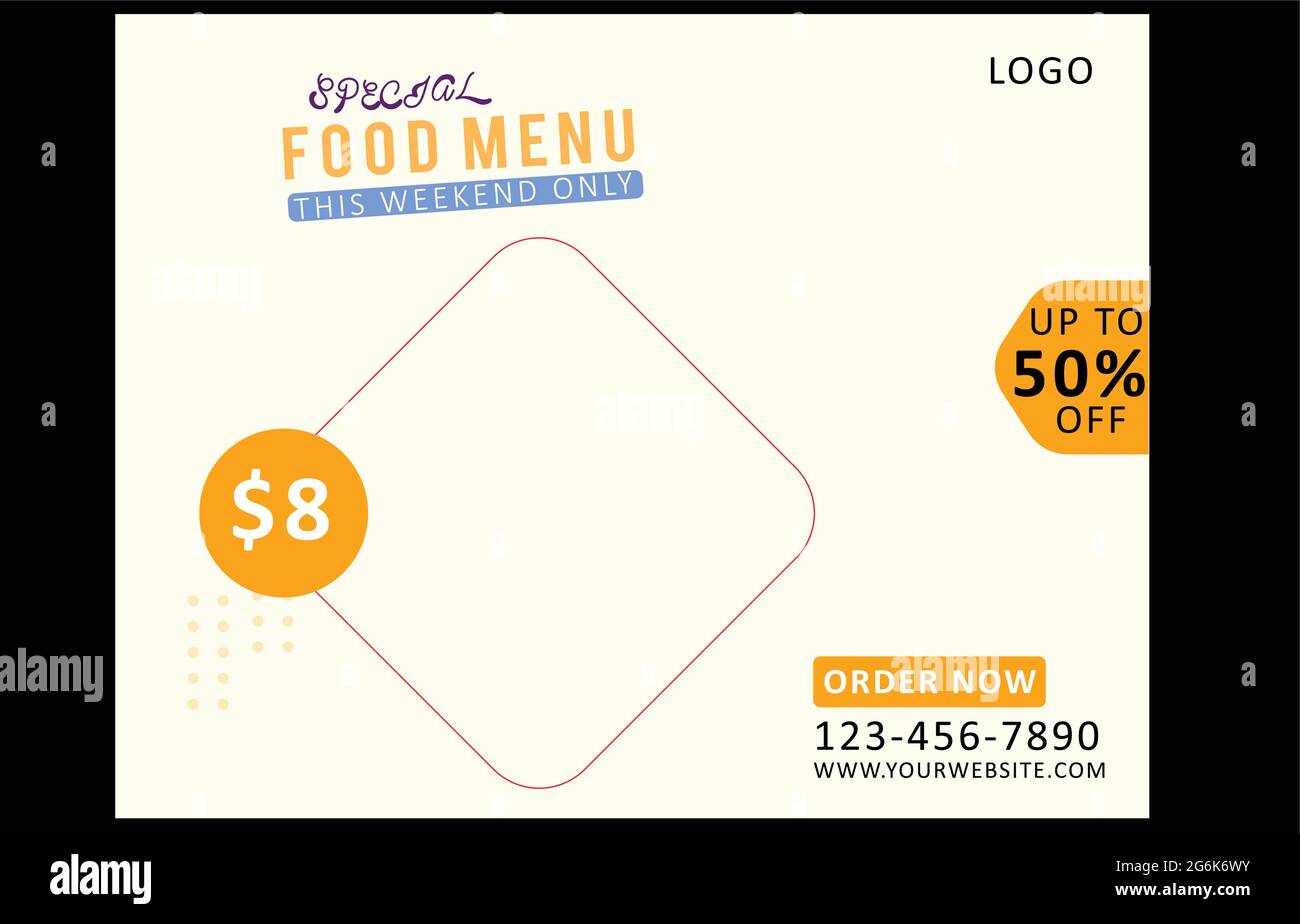 Food recipe template Stock Vector Images - Alamy