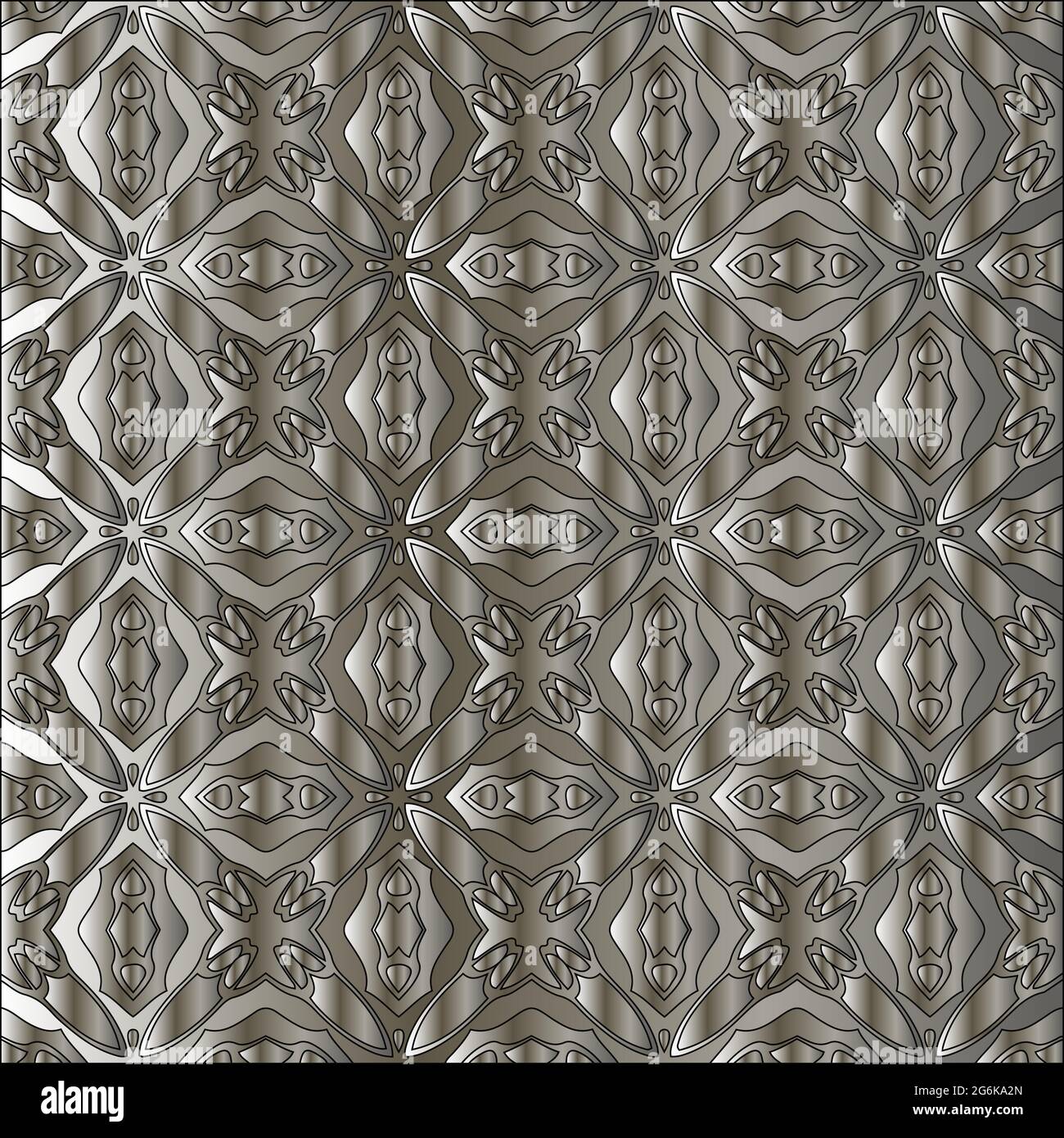 Metallic geometry Stock Vector Images - Alamy