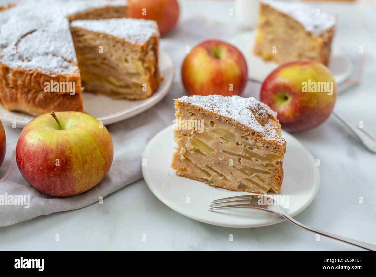 Sweet Home Made French Apple Pie Gateau Invisible Aux Pommes Stock Photo Alamy Sweet Home Made French Apple Pie Gateau Invisible Aux Pommes Stock Photo Alamy