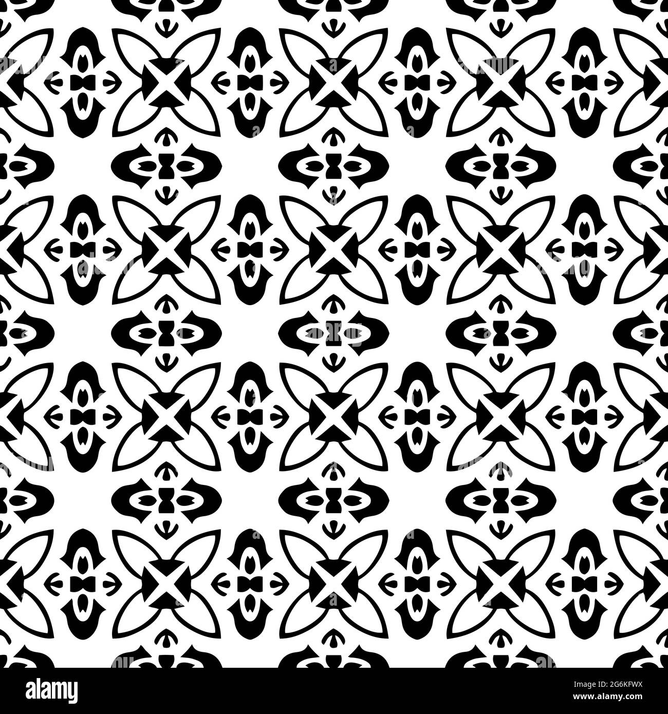 seamless geometric pattern with repeating elements. retained white ...