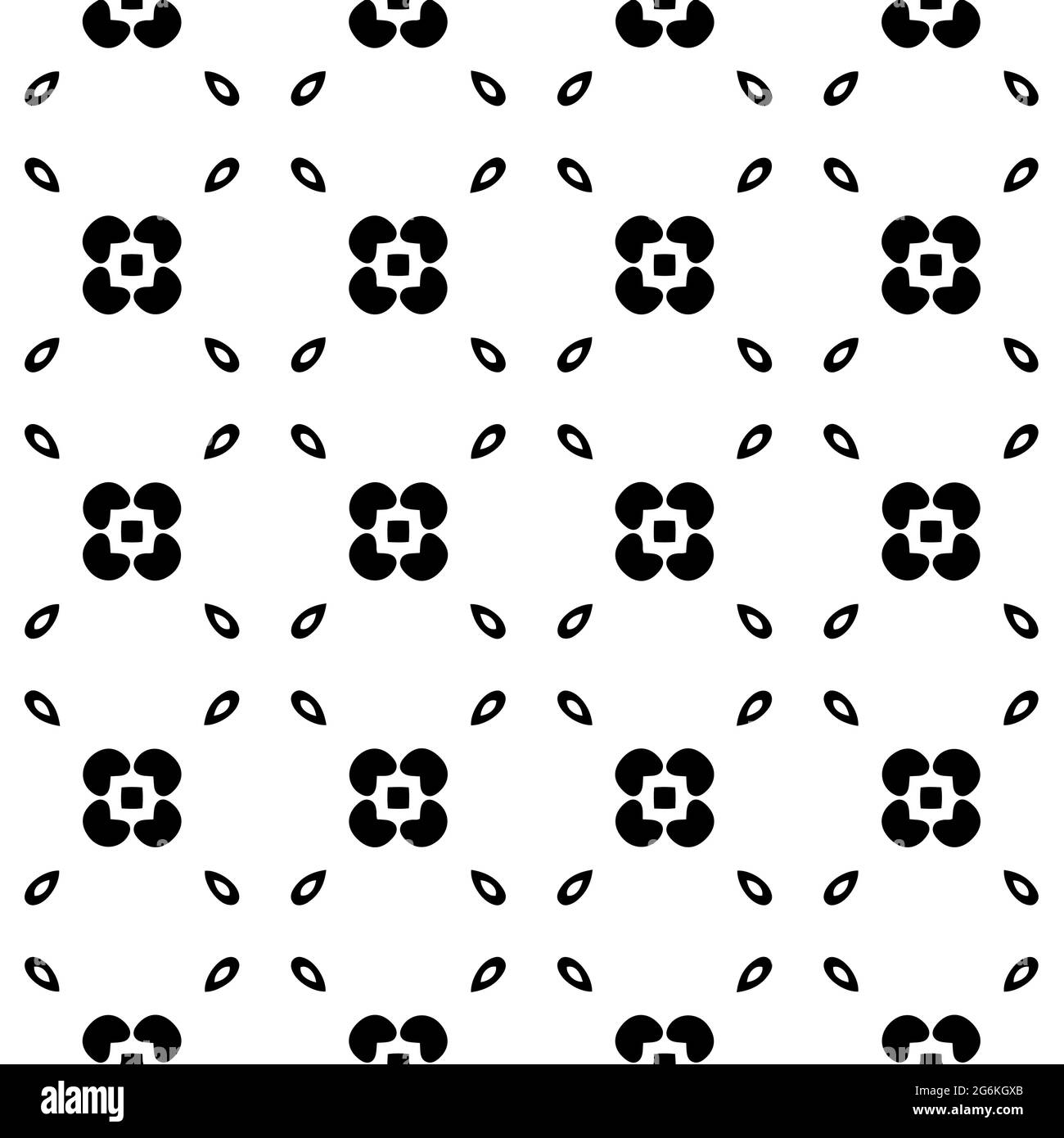seamless geometric pattern with repeating elements. retained white ...