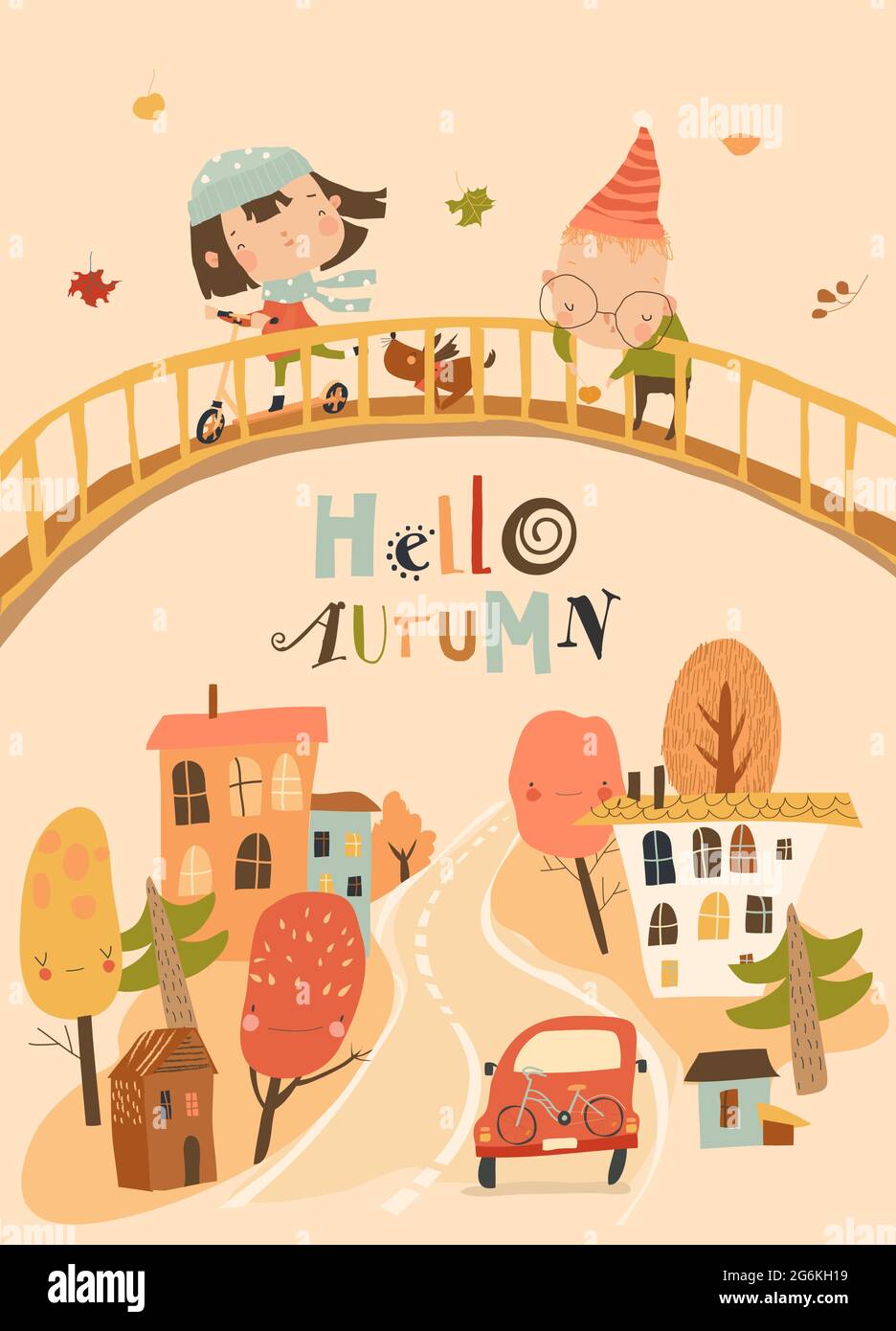 Cute happy kids having Stock Vector Images Alamy Cute happy kids having Stock Vector Images Alamy