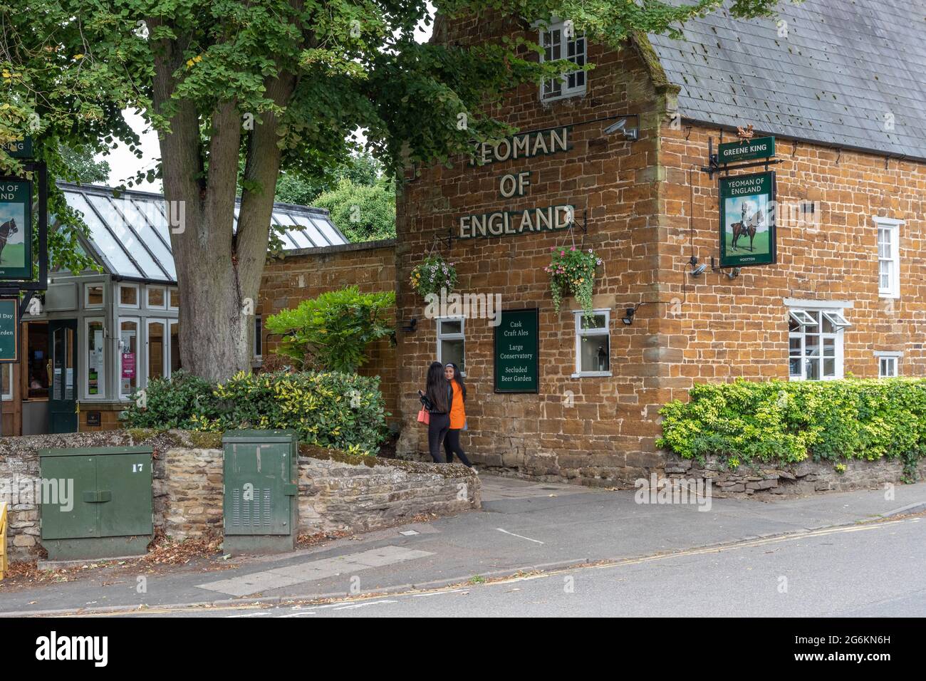 The Yeoman of England, a traditional village pub, Wootton, Northampton