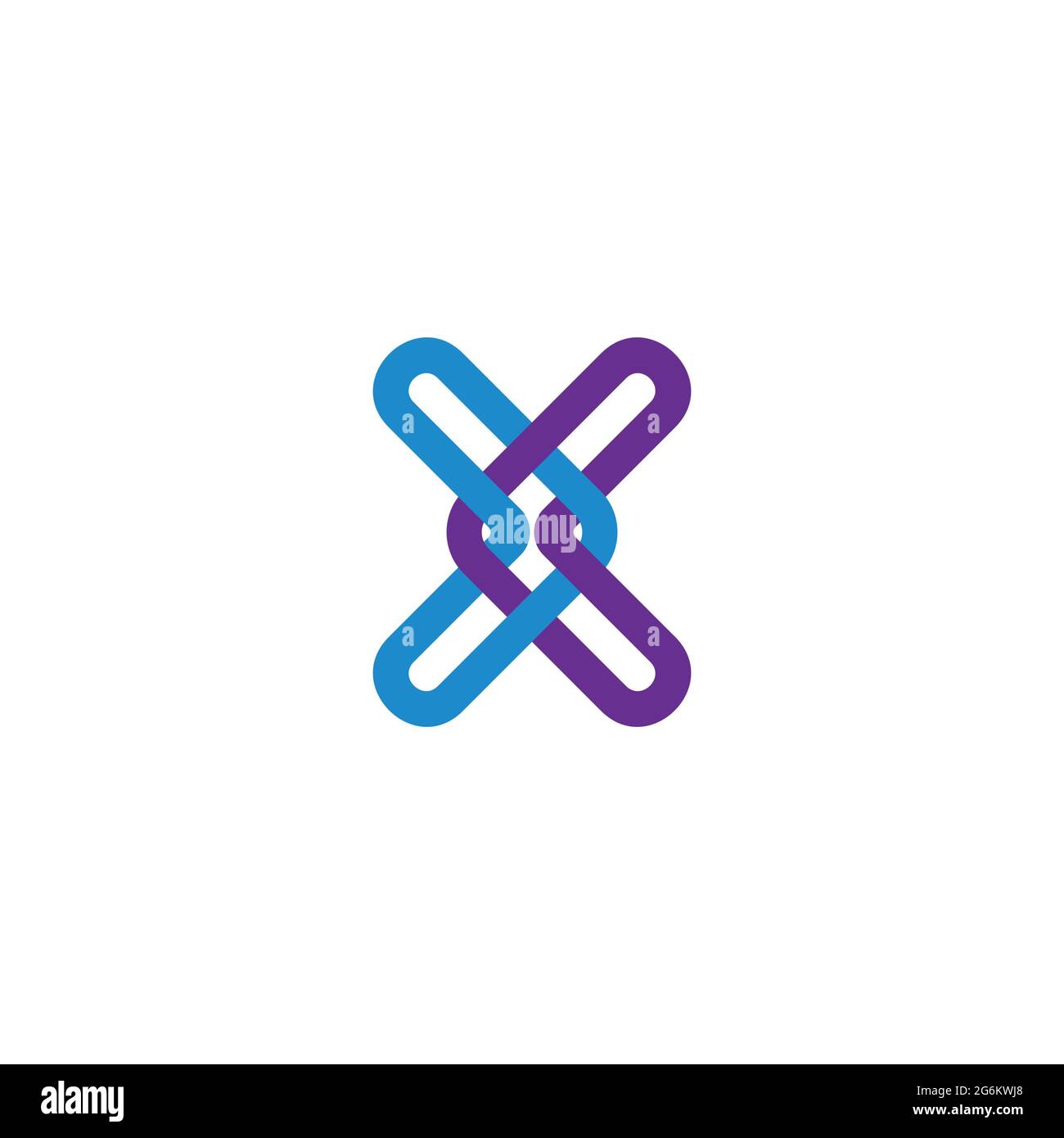 previous next arrow linked colorful logo vector Stock Vector