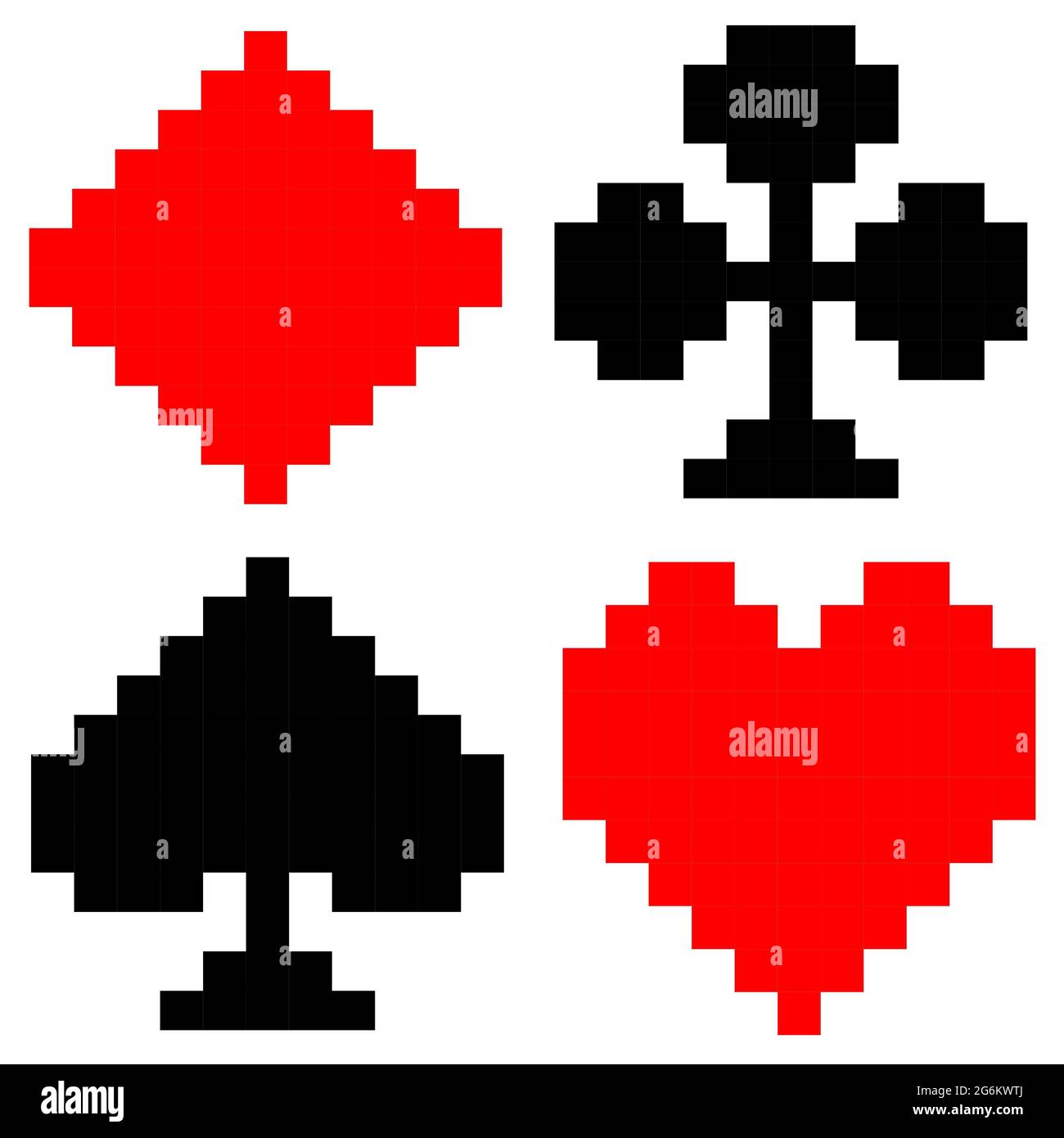 Club pattern Cut Out Stock Images & Pictures - Alamy