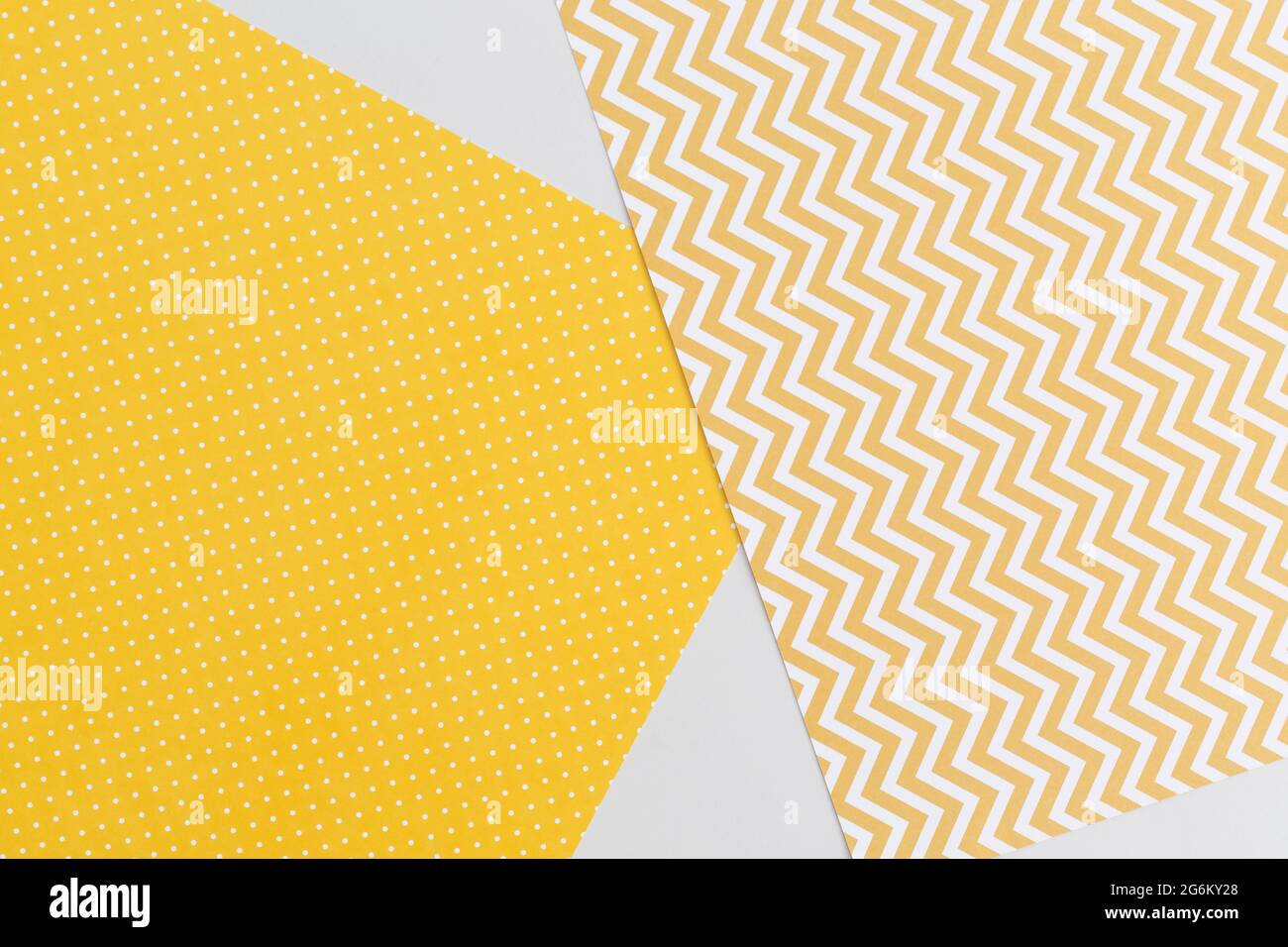 Pastel colored geometric paper abstract texture Stock Photo