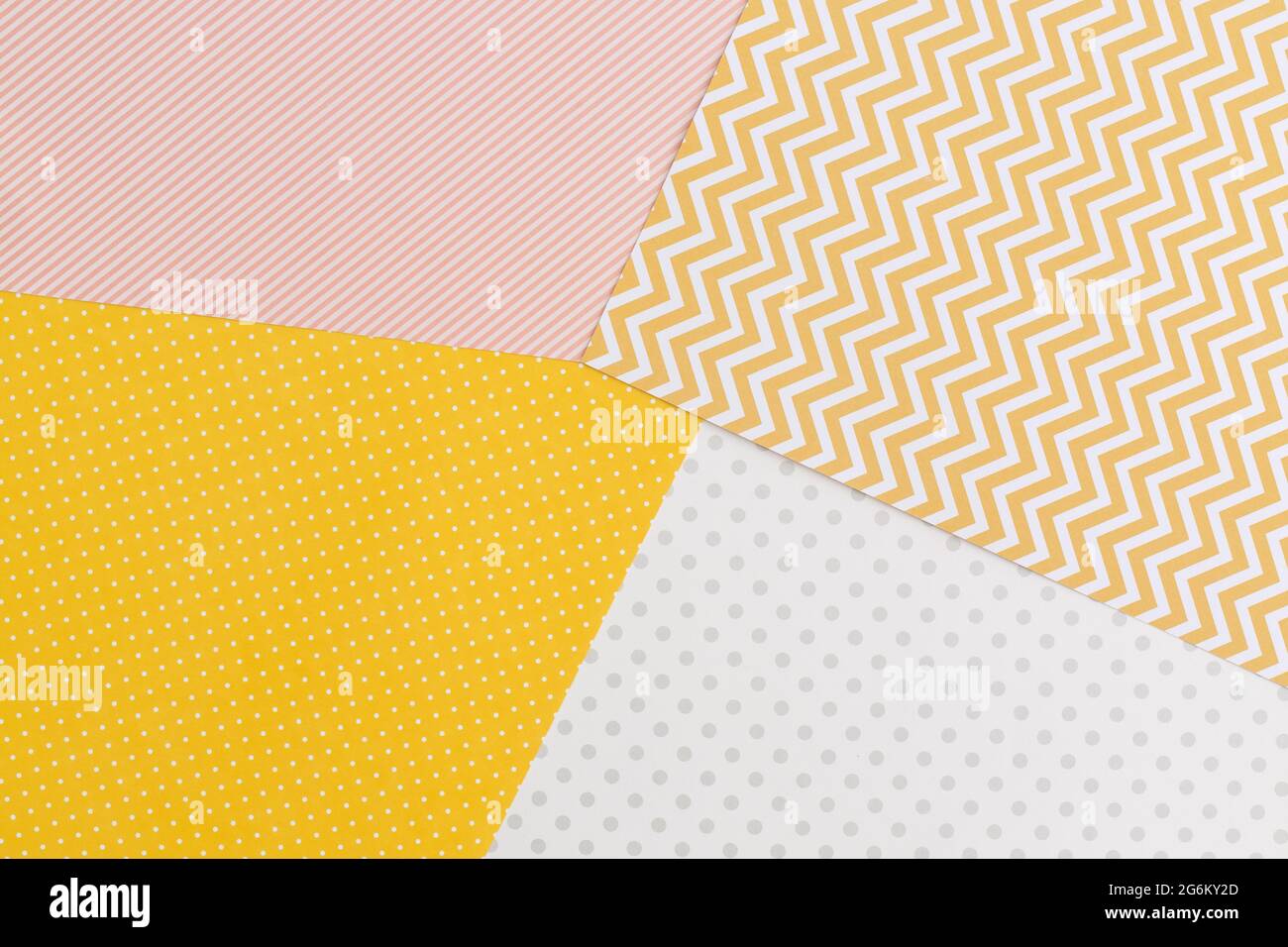 Pastel colored geometric paper abstract texture Stock Photo Alamy