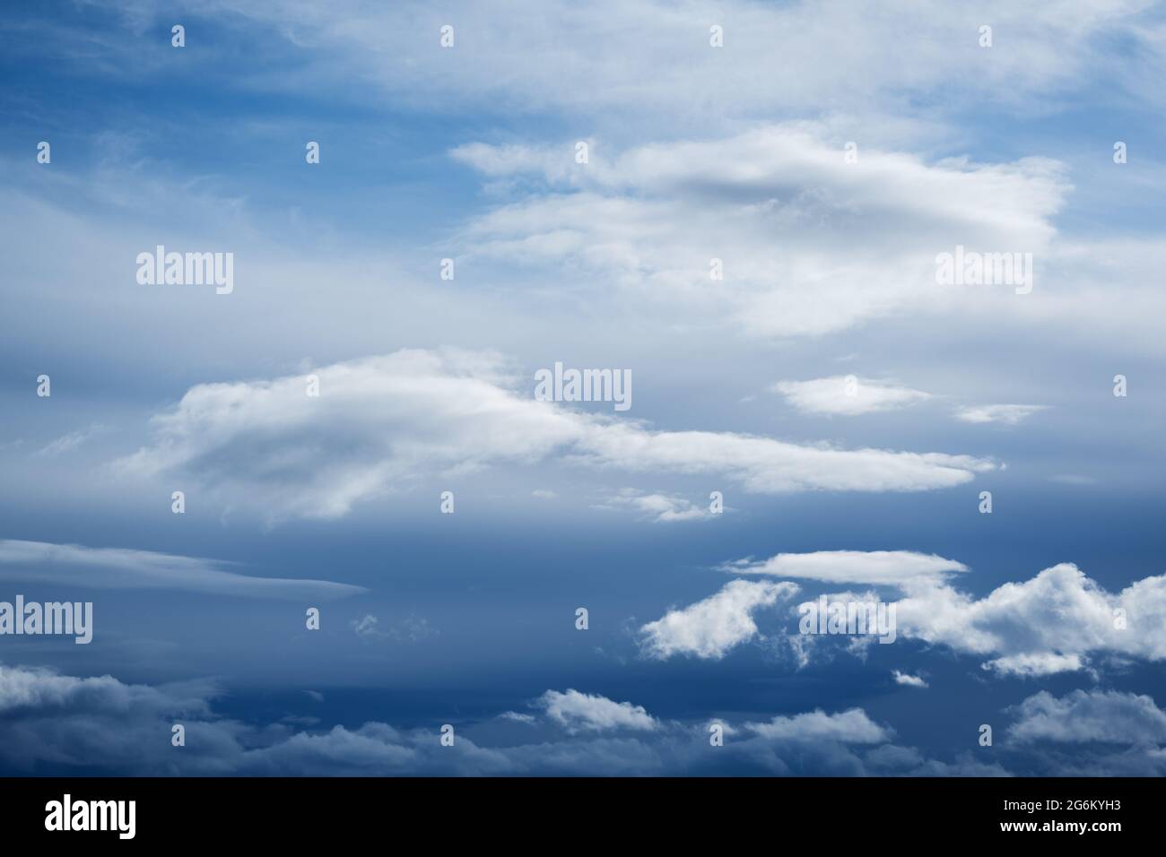 Beautiful white clouds against the blue sky Stock Photo - Alamy