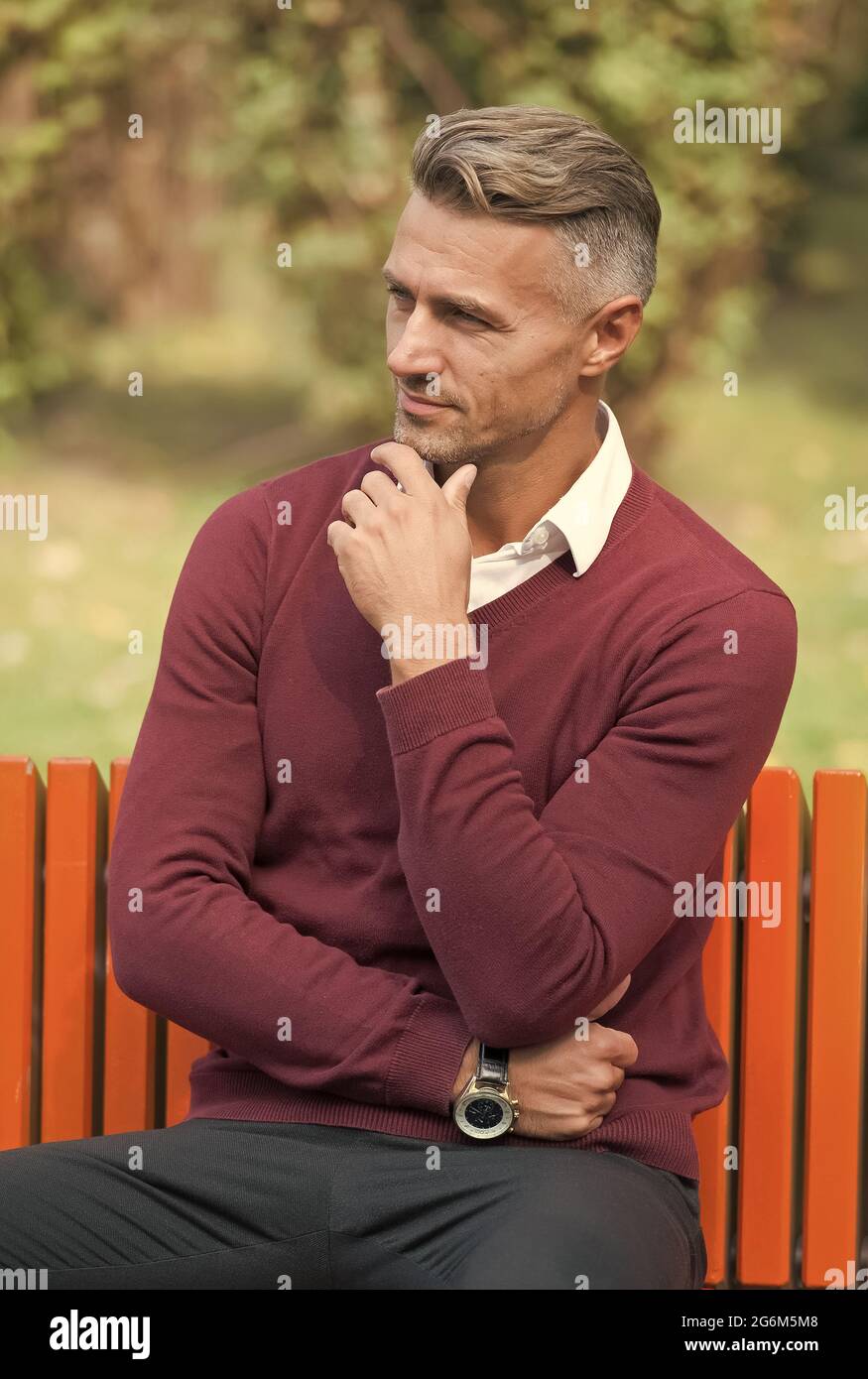Sweater top fashion male