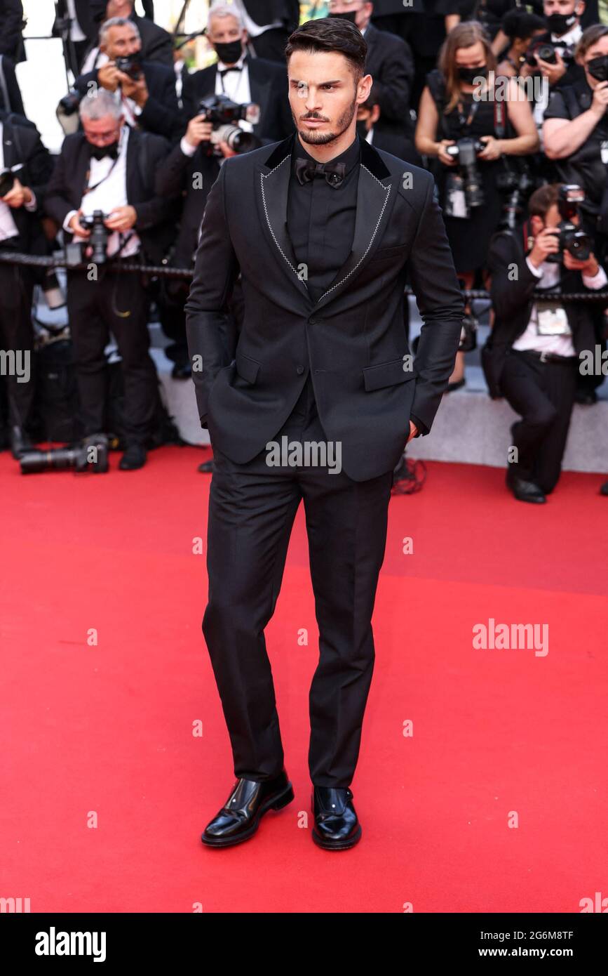 Baptiste Giabiconi Suits Up in Dior Boots at Cannes Film Festival