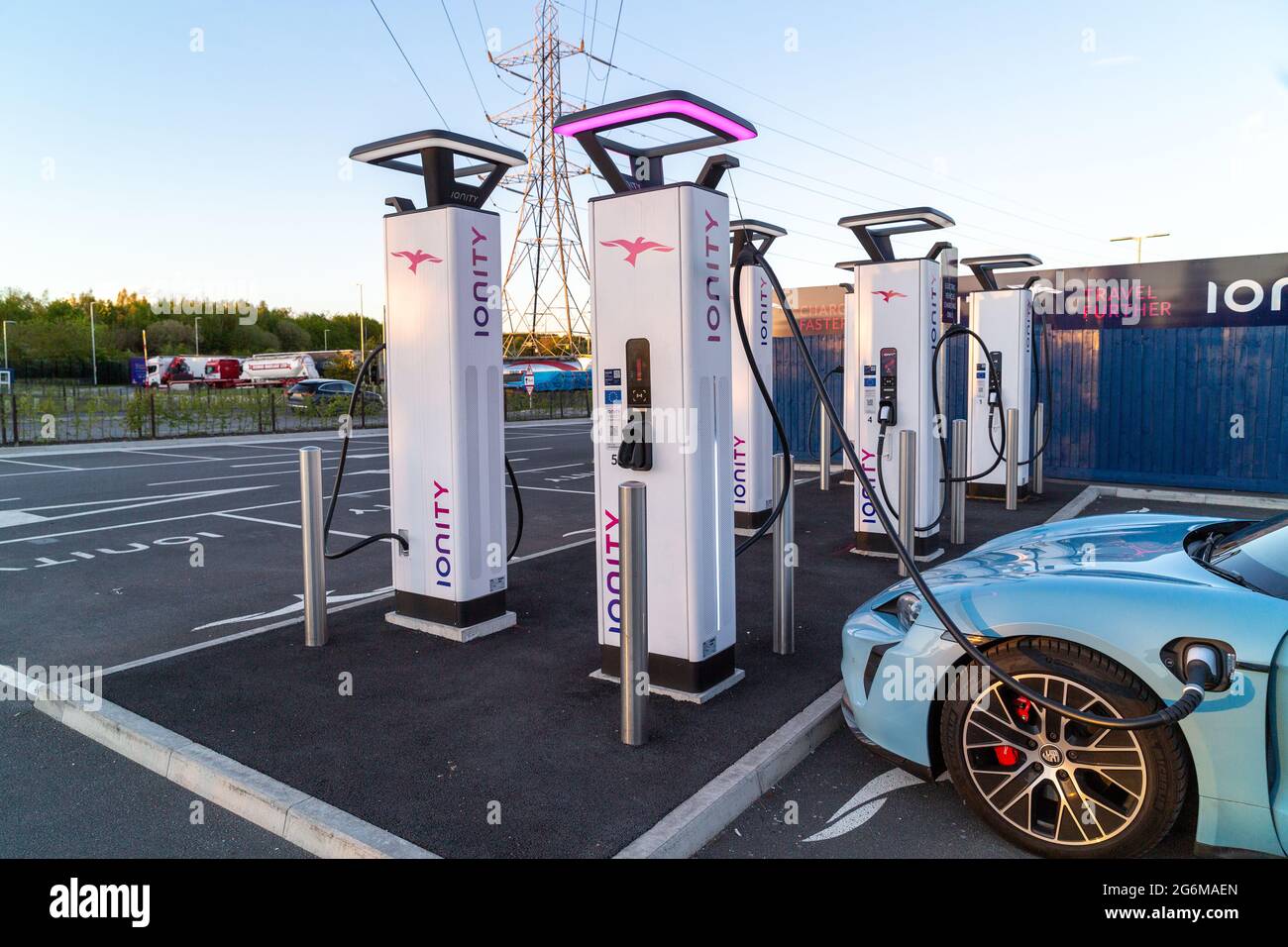 Electric charging 2024 stations stock