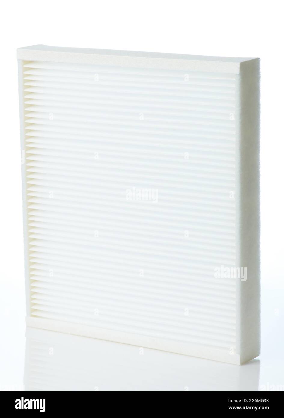 Clean hepa car filter isolated on studio background Stock Photo