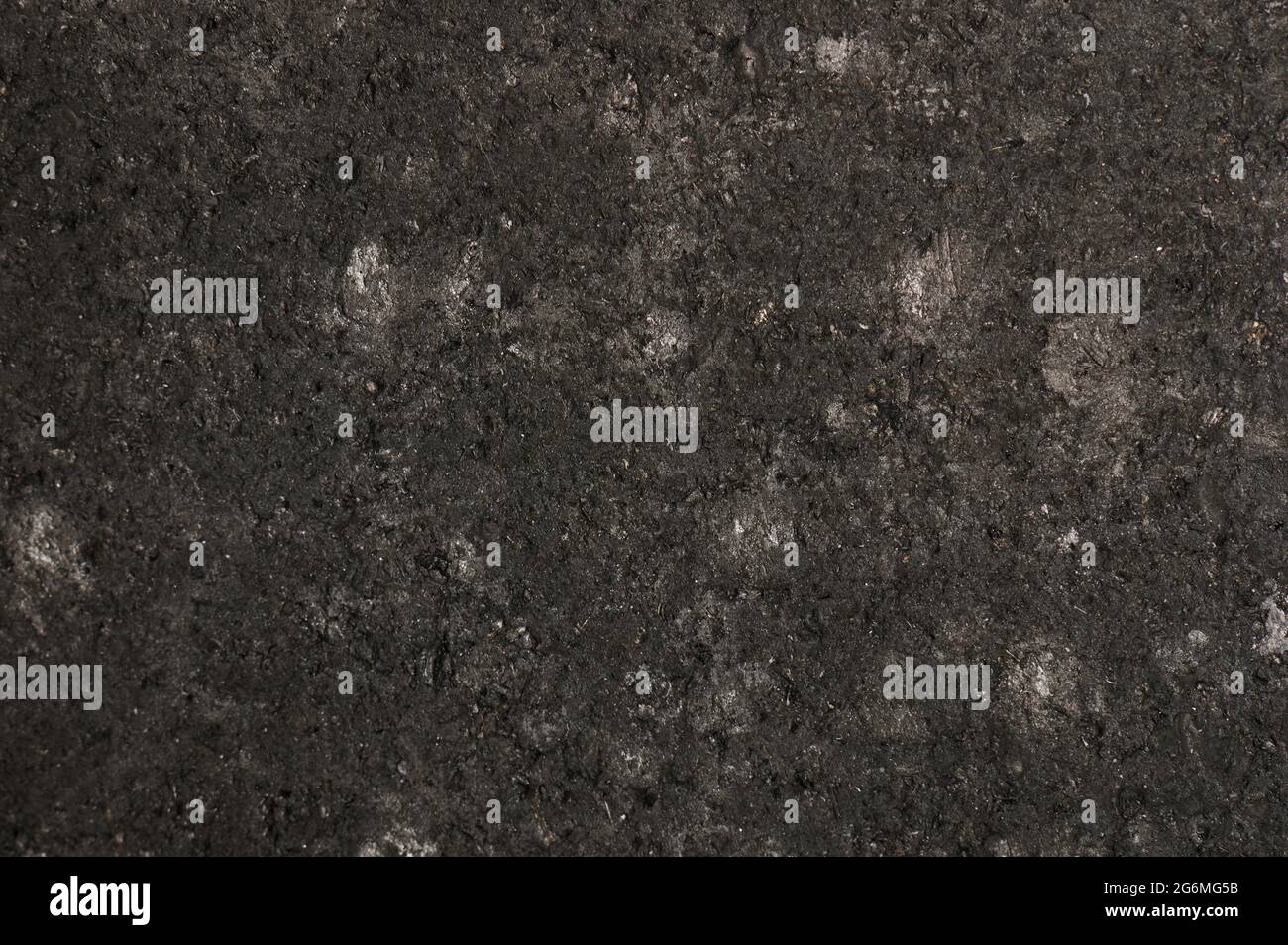 Black abstract composite surface texture macro close up view Stock Photo