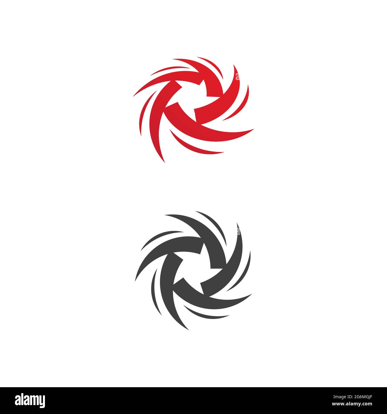vortex vector illustration icon Template design Stock Vector Image ...