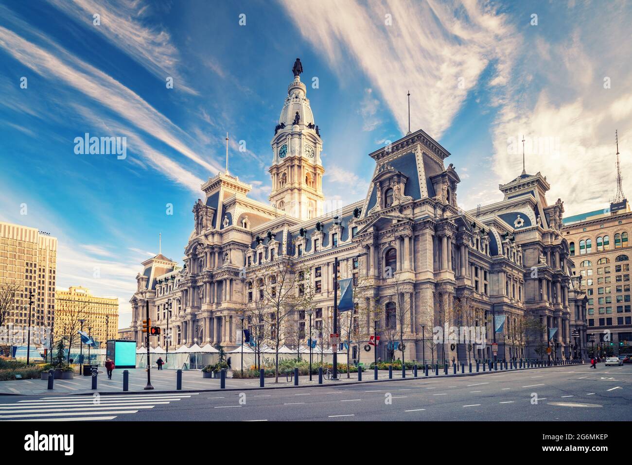 Historic City Hall in Philadelphia, USA Stock Photo