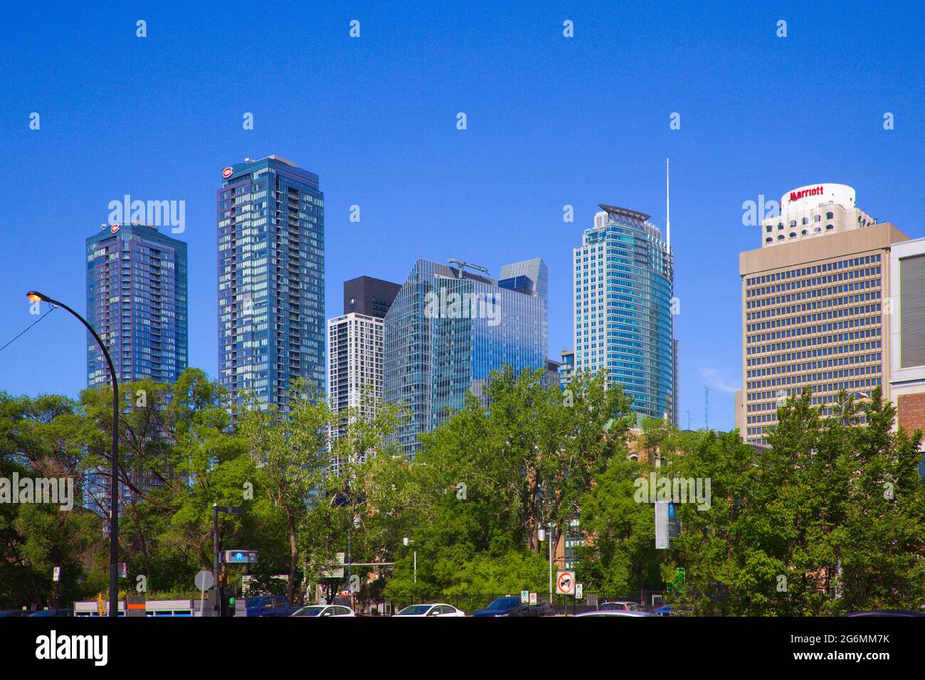 Modern highrise buildings hi-res stock photography and images - Alamy