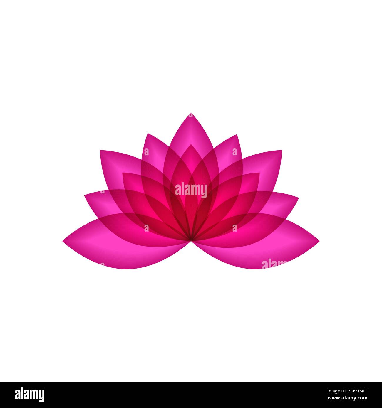 beauty lotus flower vector icon design template Stock Vector Image ...