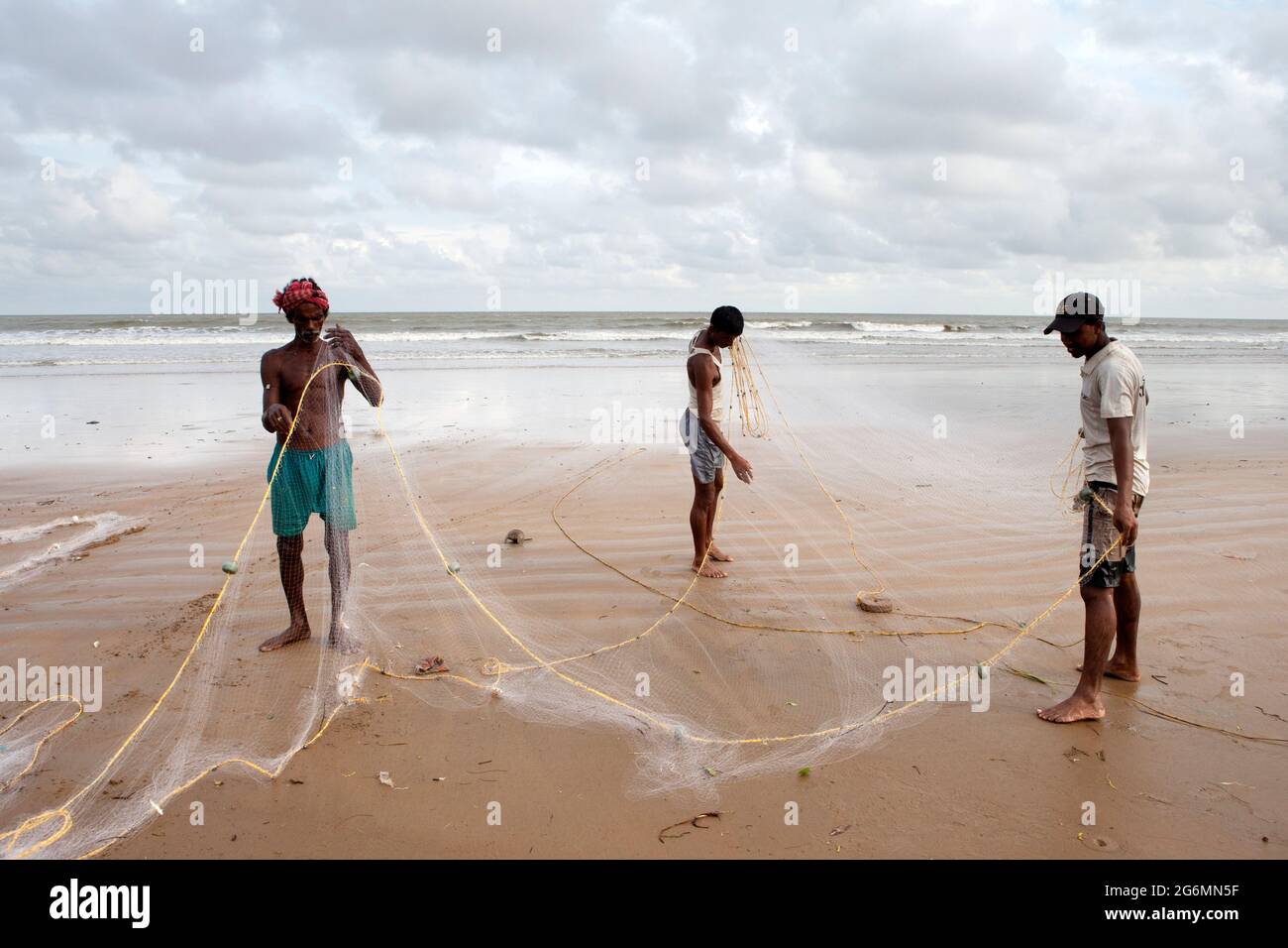 Fisherman make ready for sea hi-res stock photography and images - Alamy