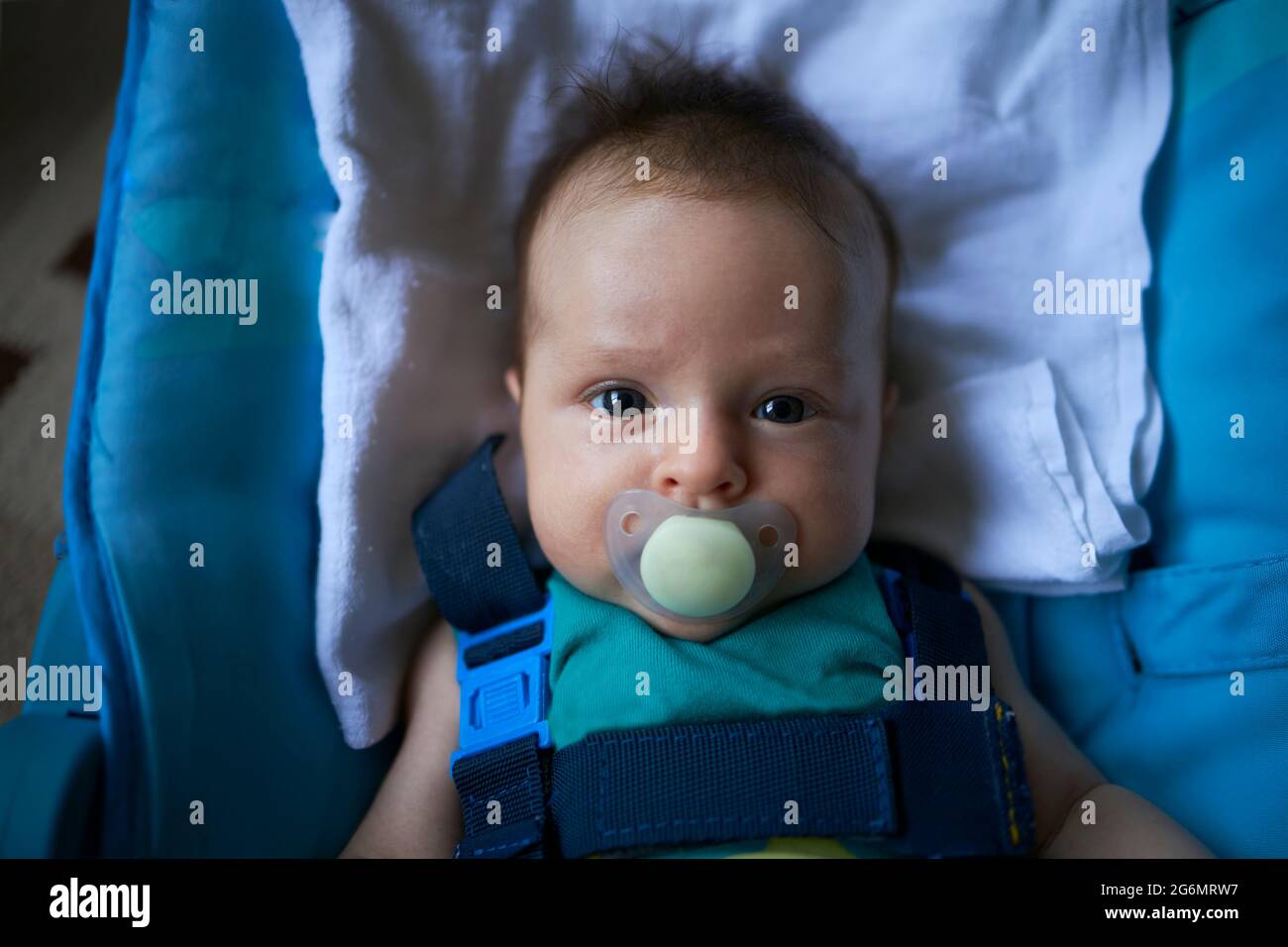 Toddler pacifier diaper hires stock photography and images Alamy